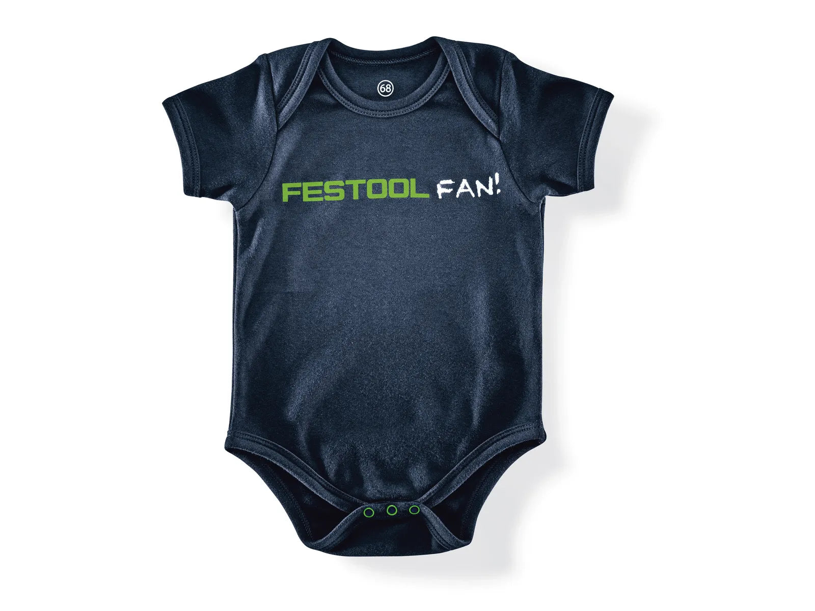 BB-FT1 - Body Bébé à Manches Courtes avec Logo Festool, 100% Coton, Taille 68 - Image 1