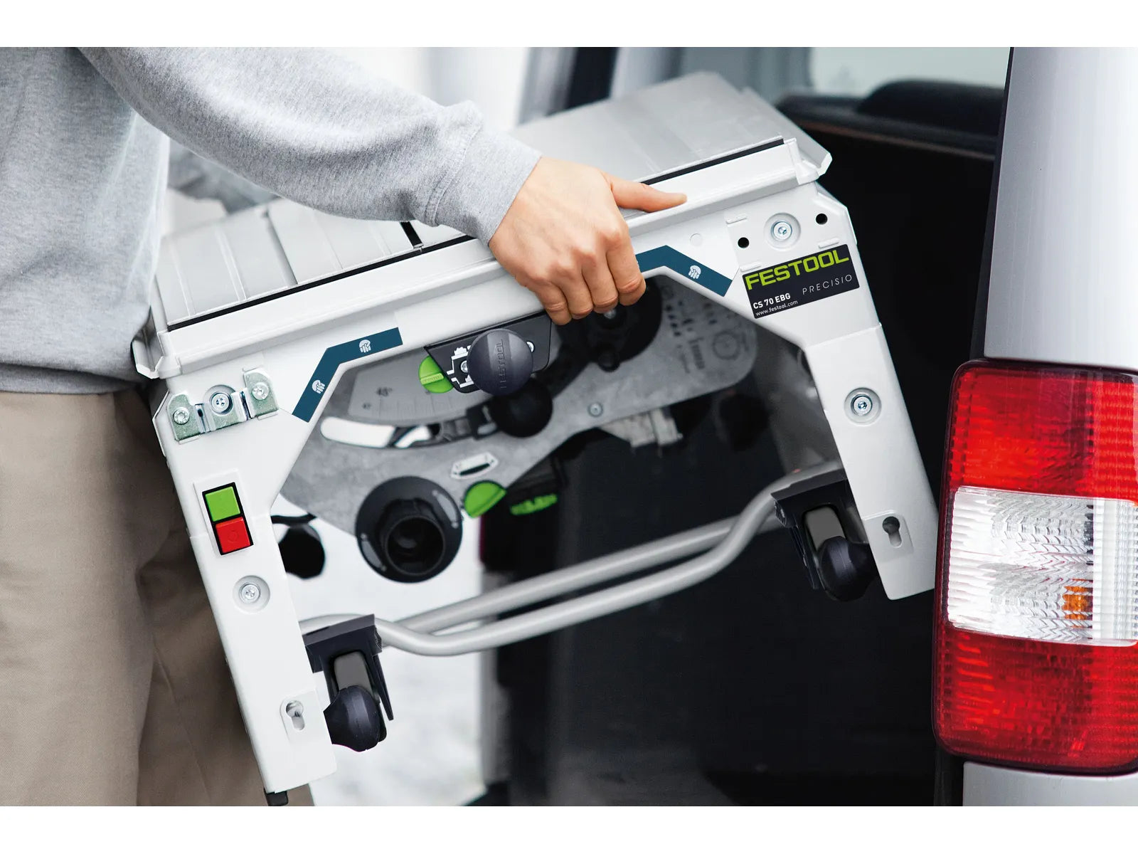 Scie de découpe Festool CS 70 PRECISIO 574776 - Puissante et polyvalente avec une profondeur de coupe de 70 mm - Image 3
