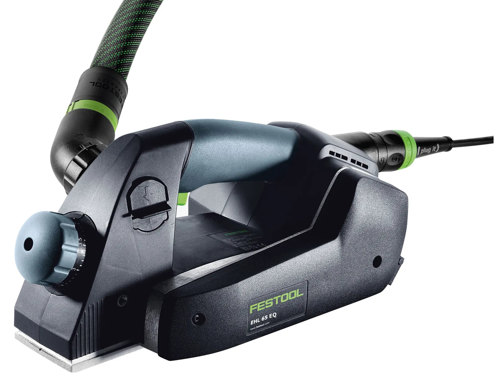 Rabot Électrique Léger et Puissant Festool EHL 65 EQ-Plus 576247 avec Réglage de Profondeur - Image 3