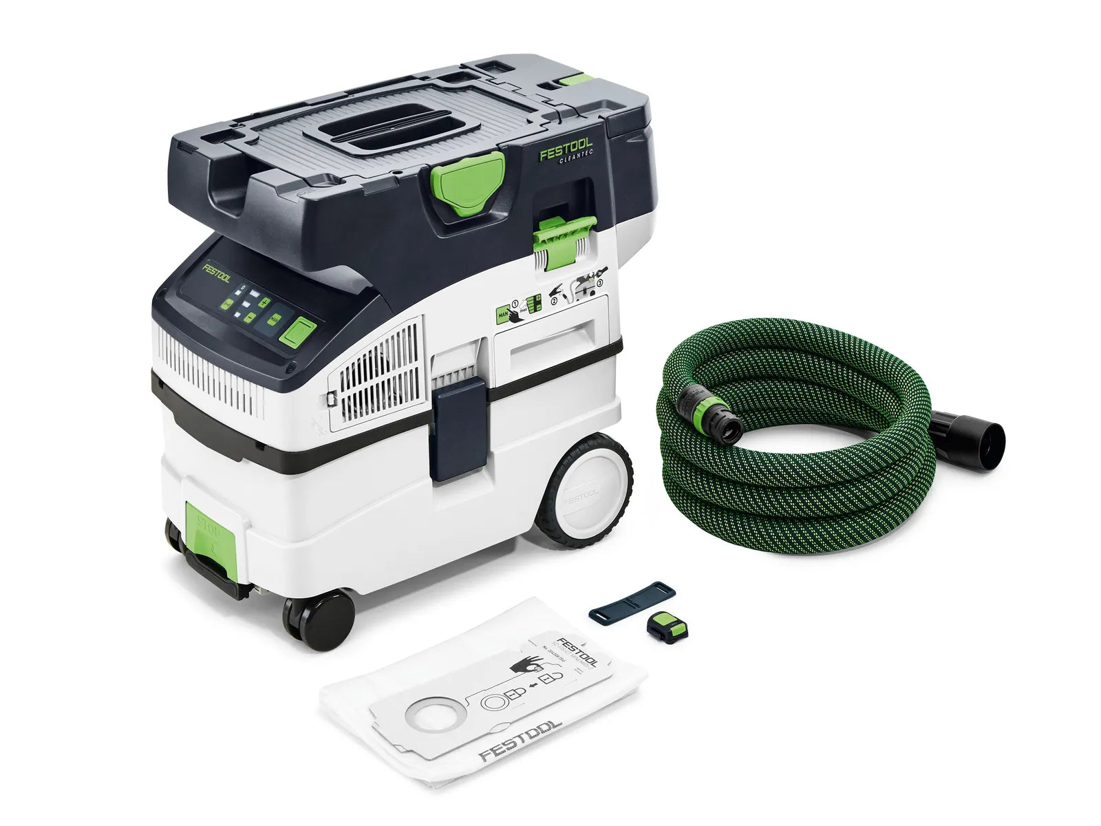 Aspirateur mobile sans fil CLEANTEC CTLC MIDI I - 577066 - Puissant et compact pour un travail sans poussière - Image 7