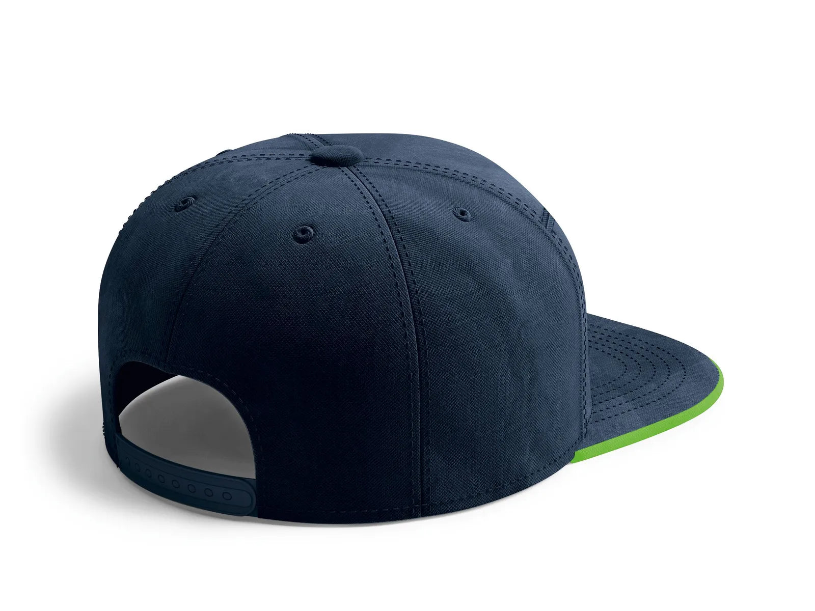Casquette Snapback GC-FT3 à Carreaux Festool - 100% Coton avec Détails Verts - Image 1