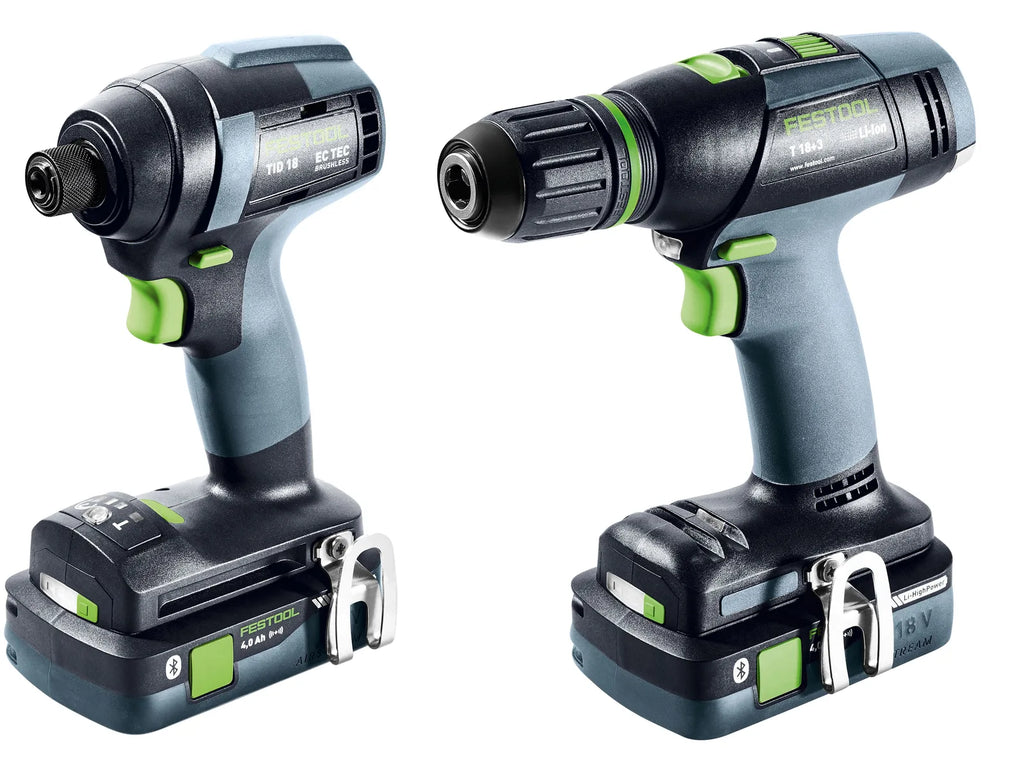 Ensemble de Perceuse et Tournevis Sans Fil TID 18 HPC 4,0 I-Set T18 - Festool 577244 - Image 1