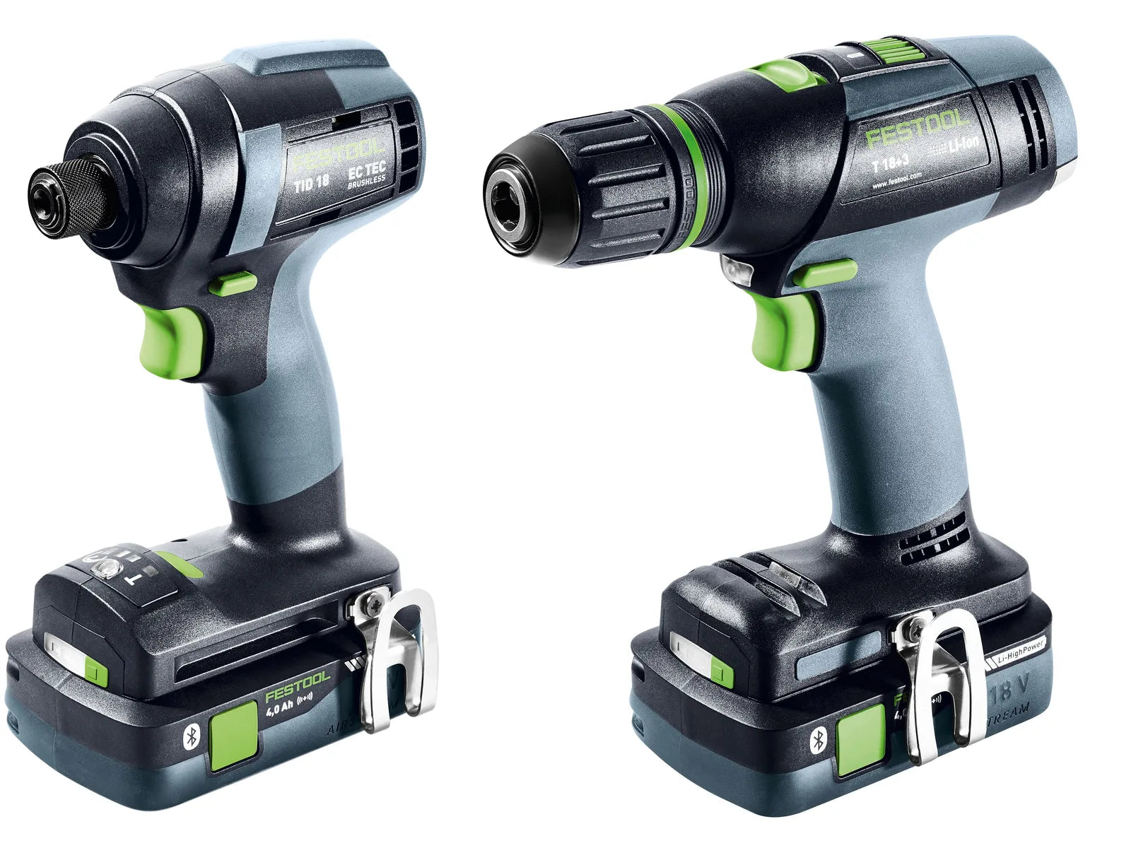 Ensemble de Perceuse et Tournevis Sans Fil TID 18 HPC 4,0 I-Set T18 - Festool 577244 - Image 1