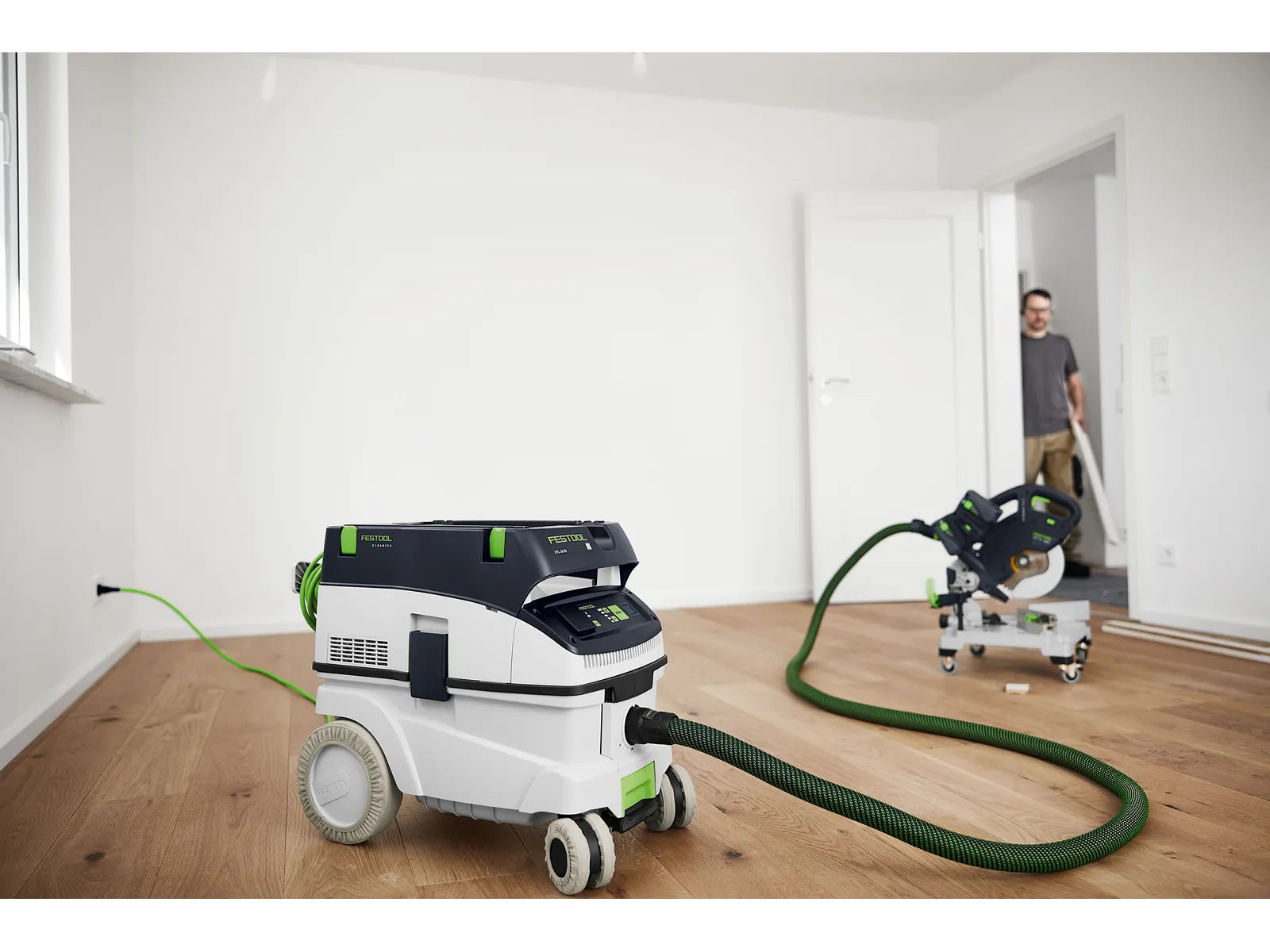 Extracteur de Poussière Mobile Festool CTL 26 EI-FLR - Protection des Surfaces Délicates et Contrôle Tactile - Image 6