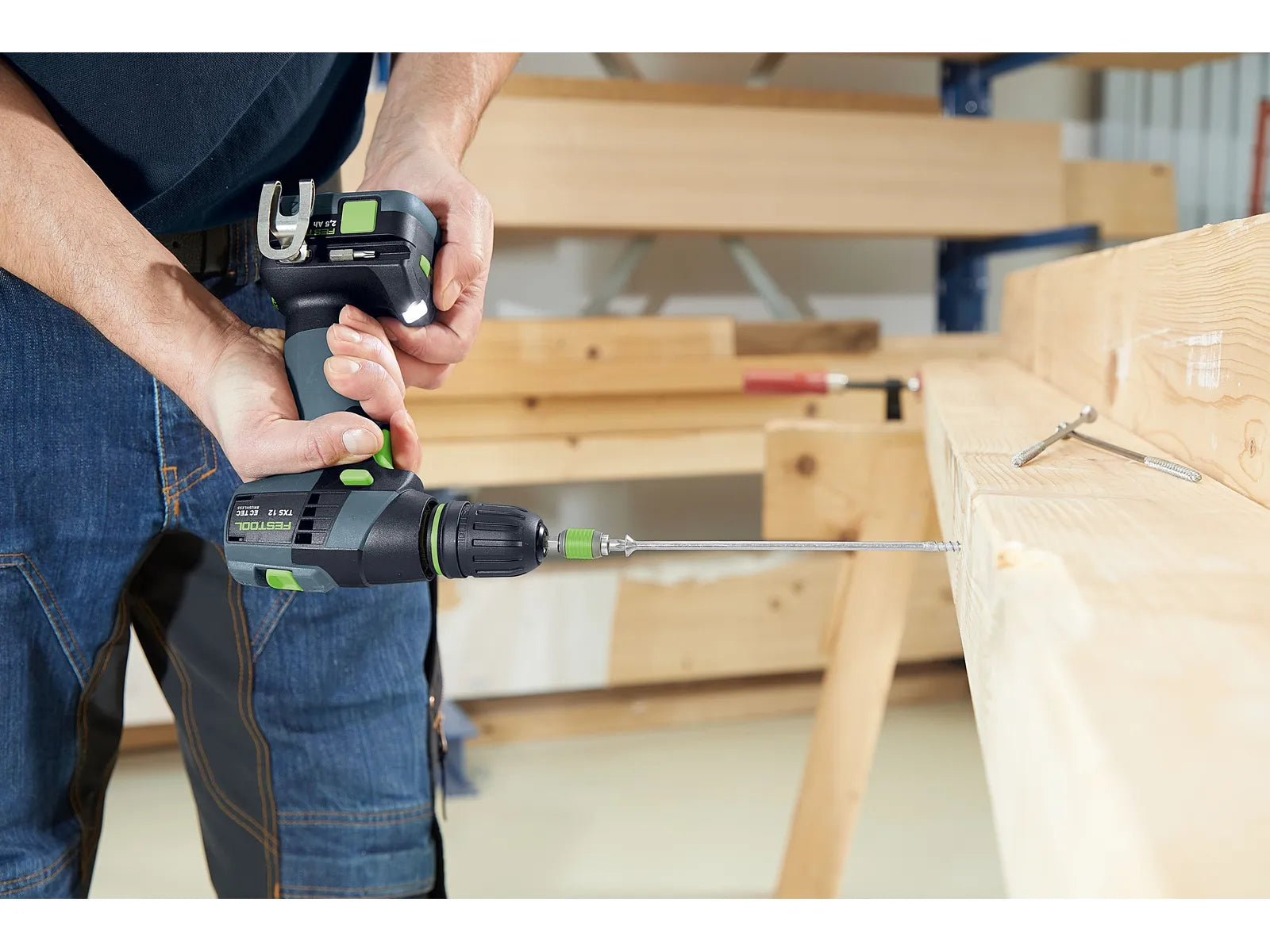 Festool TXS 12 576873 - Perceuse-visseuse sans fil compacte et puissante avec interface FastFix - Image 1