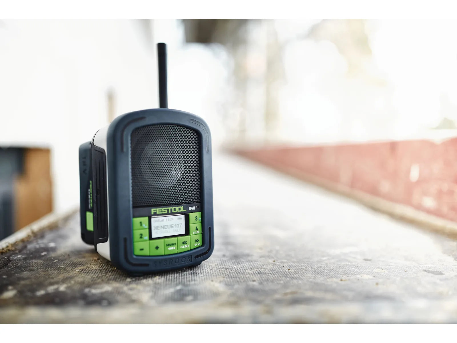 Radio Numérique de Chantier SYSROCK BR 10 DAB+ Festool 202111 - Compacte, Puissante et Légère avec Bluetooth - Image 8