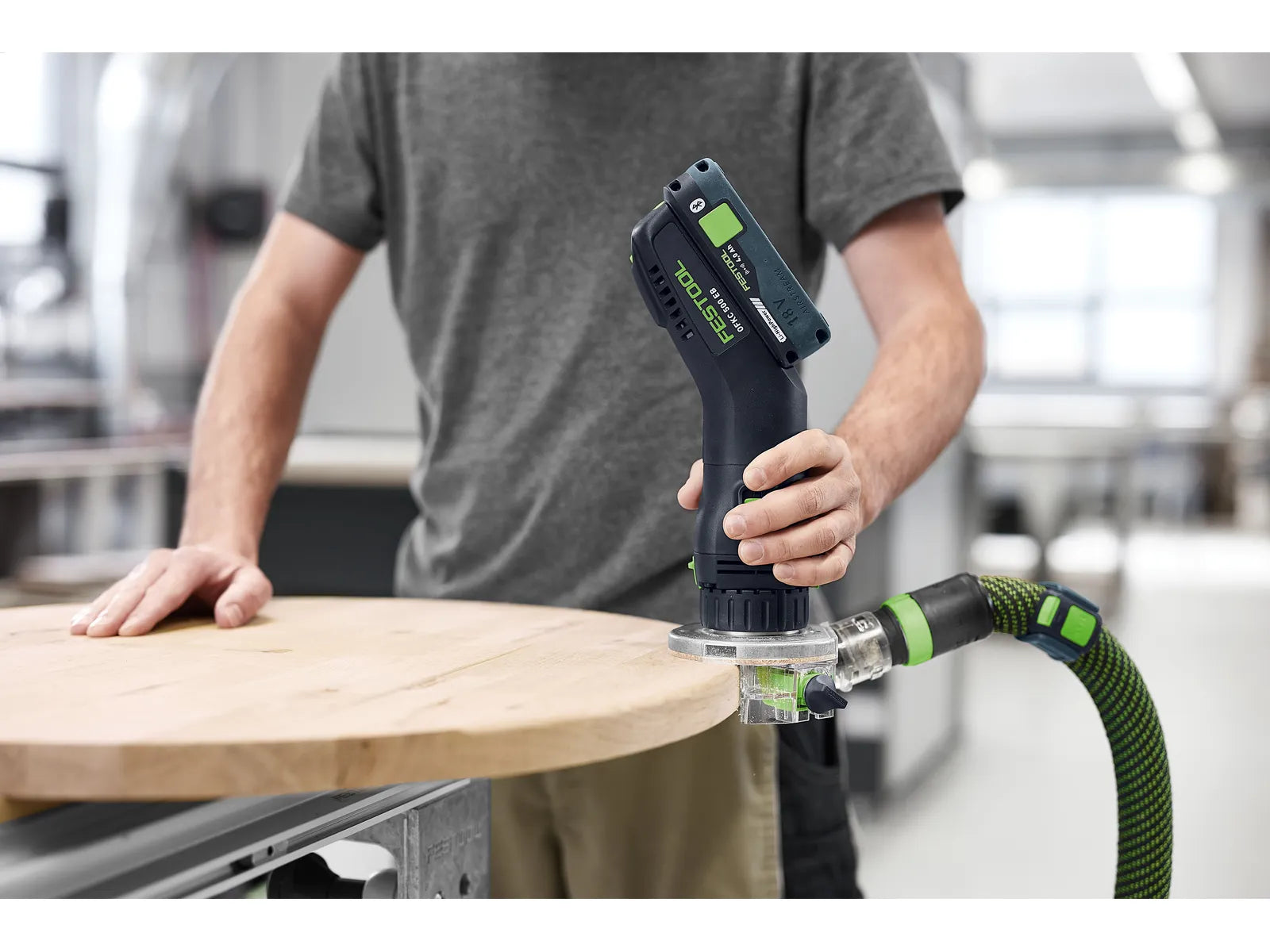 Festool OFKC 500 R3 EB-Basic - Routeur de Bordure Sans Fil avec Précision de Réglage de Profondeur - Image 5