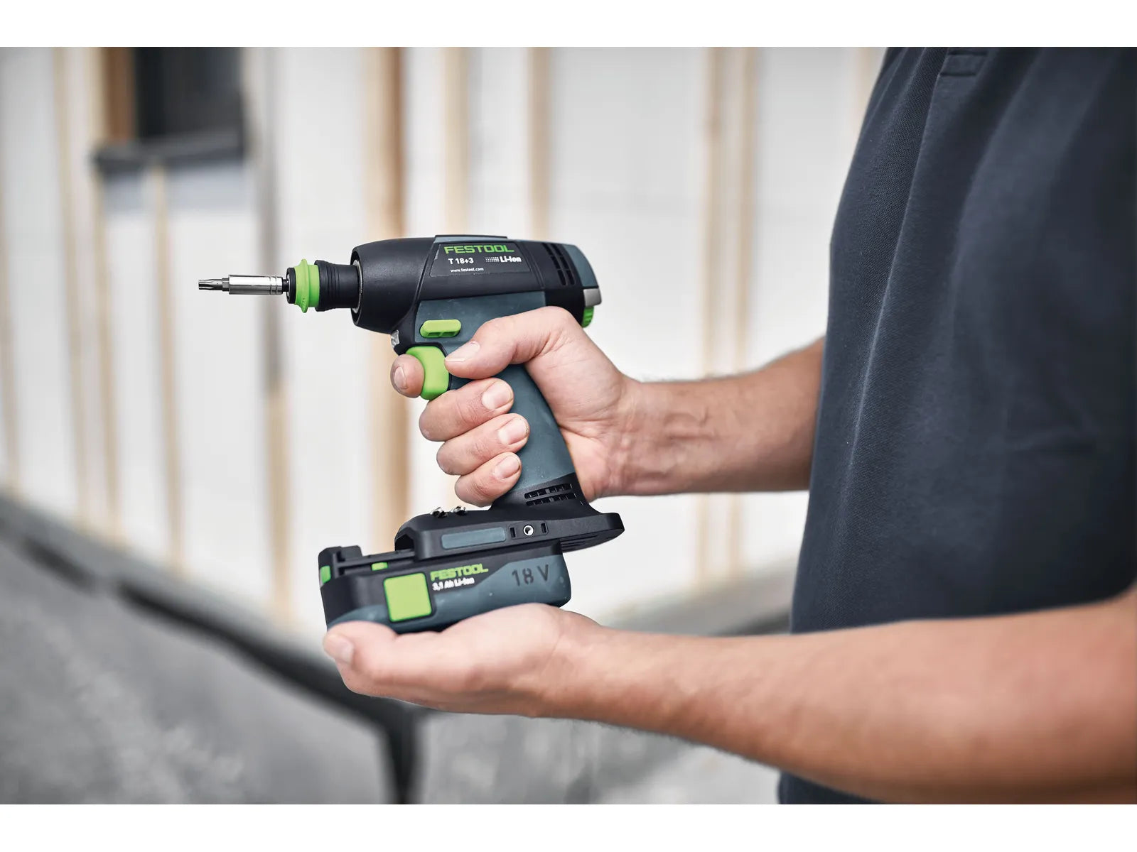 Ensemble de Perceuse et Tournevis Sans Fil TID 18 HPC 4,0 I-Set T18 - Festool 577244 - Image 9