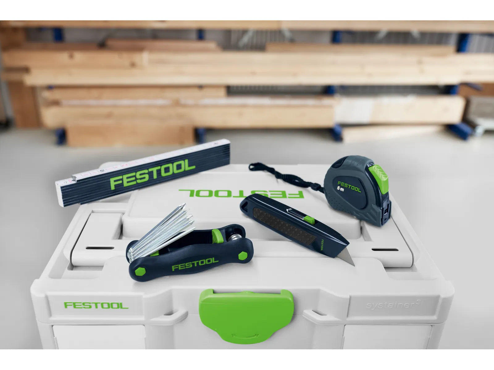 Couteau de Sécurité Automatique Festool CM-FT1, Rétractable, pour Gauchers et Droitiers, 498183 - Image 2