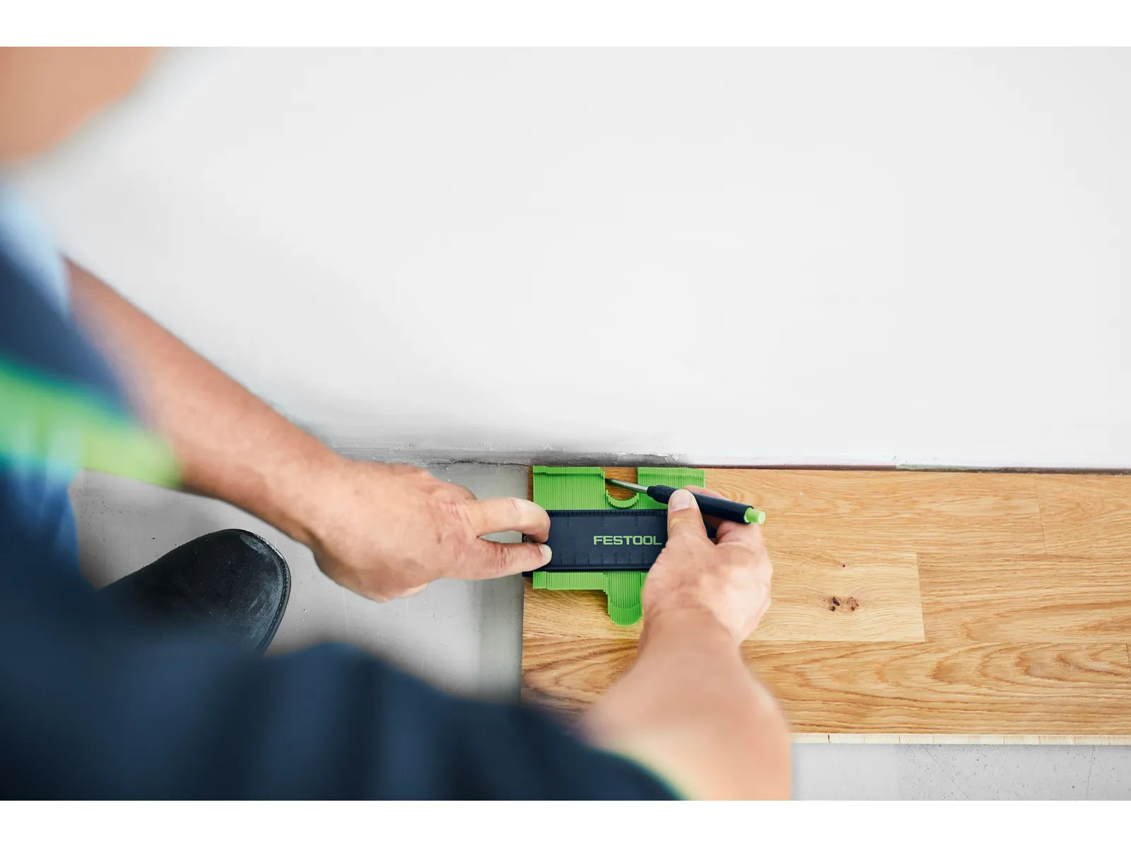Jauge de Contour Festool KTL-FZ FT1 - Facile à Utiliser, en Plastique ABS, Vert et Bleu Foncé - Image 5