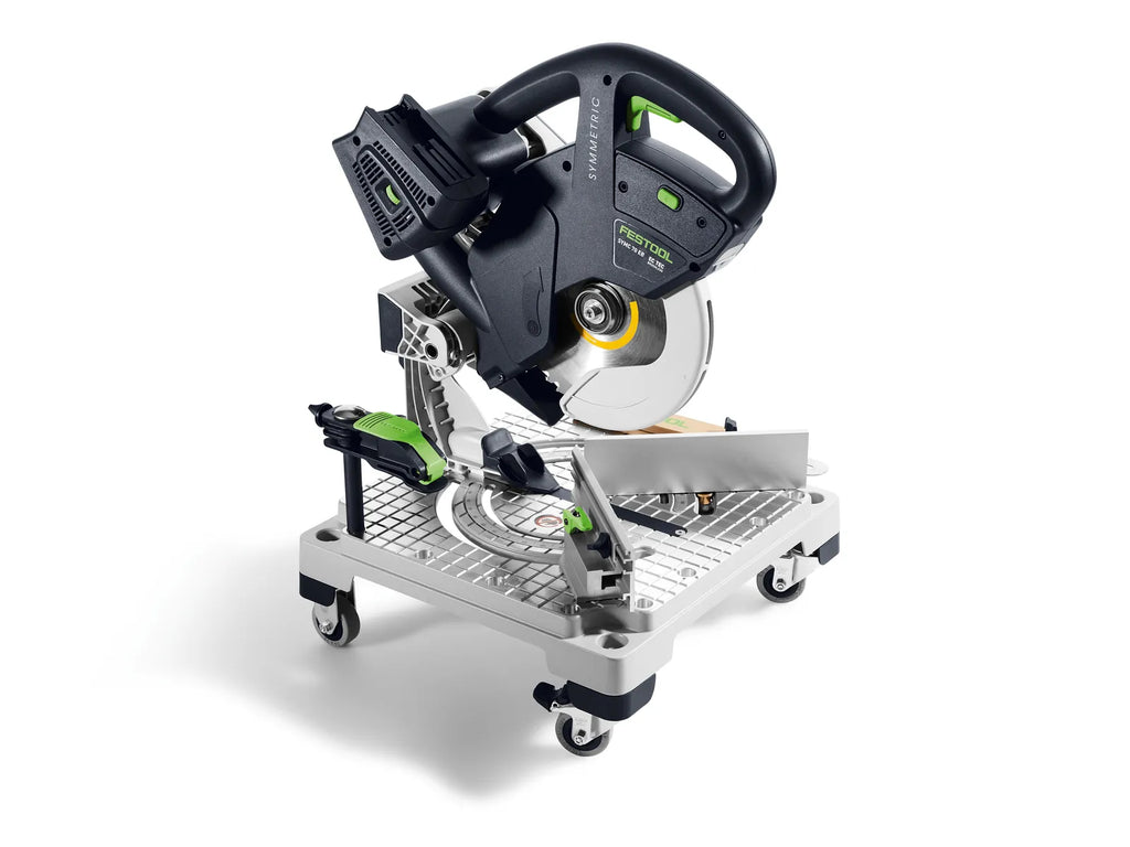Scie à onglets sans fil SYMC 70 Festool 577424 - Précision et mobilité avec système de batterie double - Image 3
