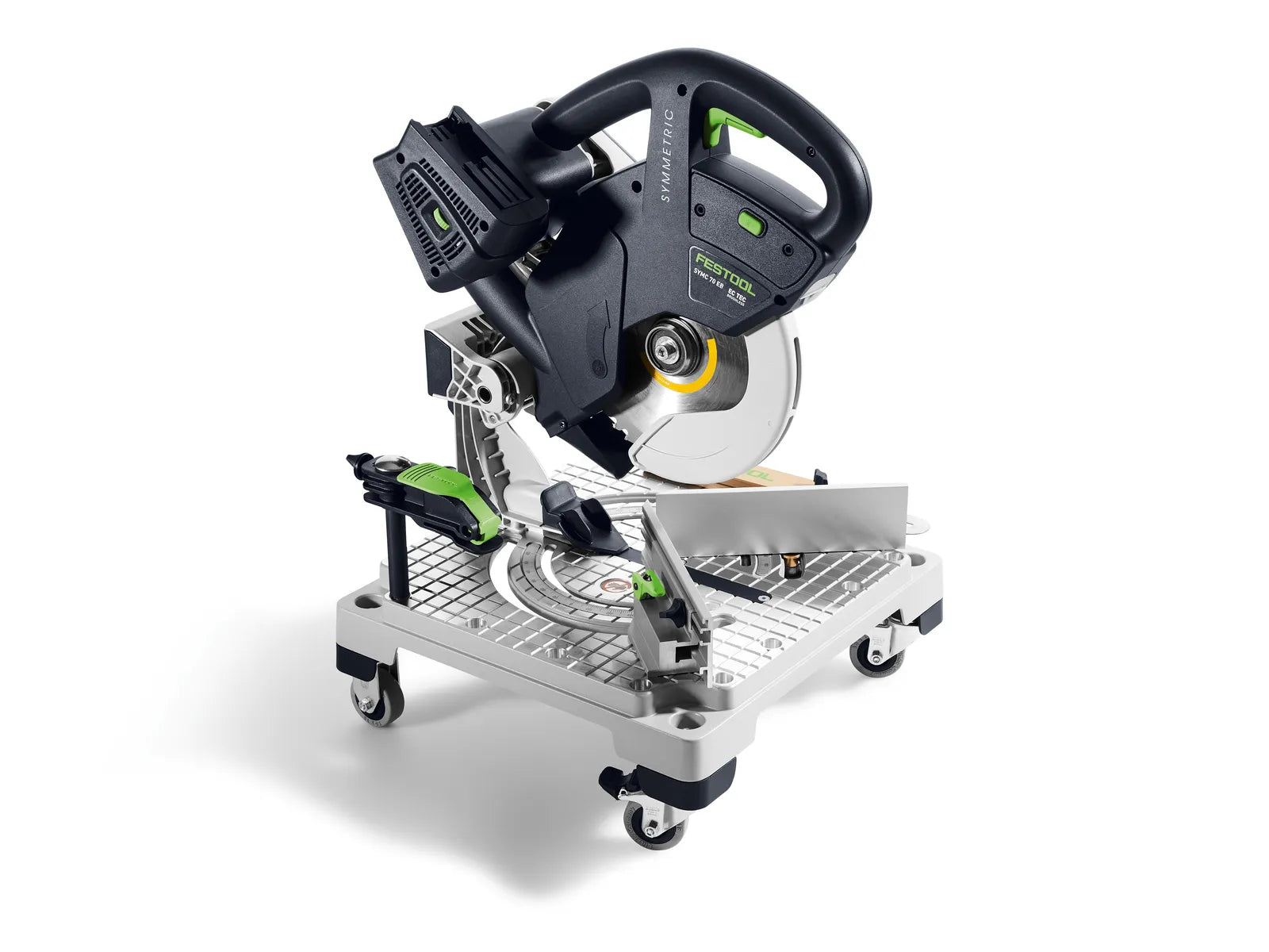 Scie à onglets sans fil SYMC 70 Festool 577424 - Précision et mobilité avec système de batterie double - Image 3