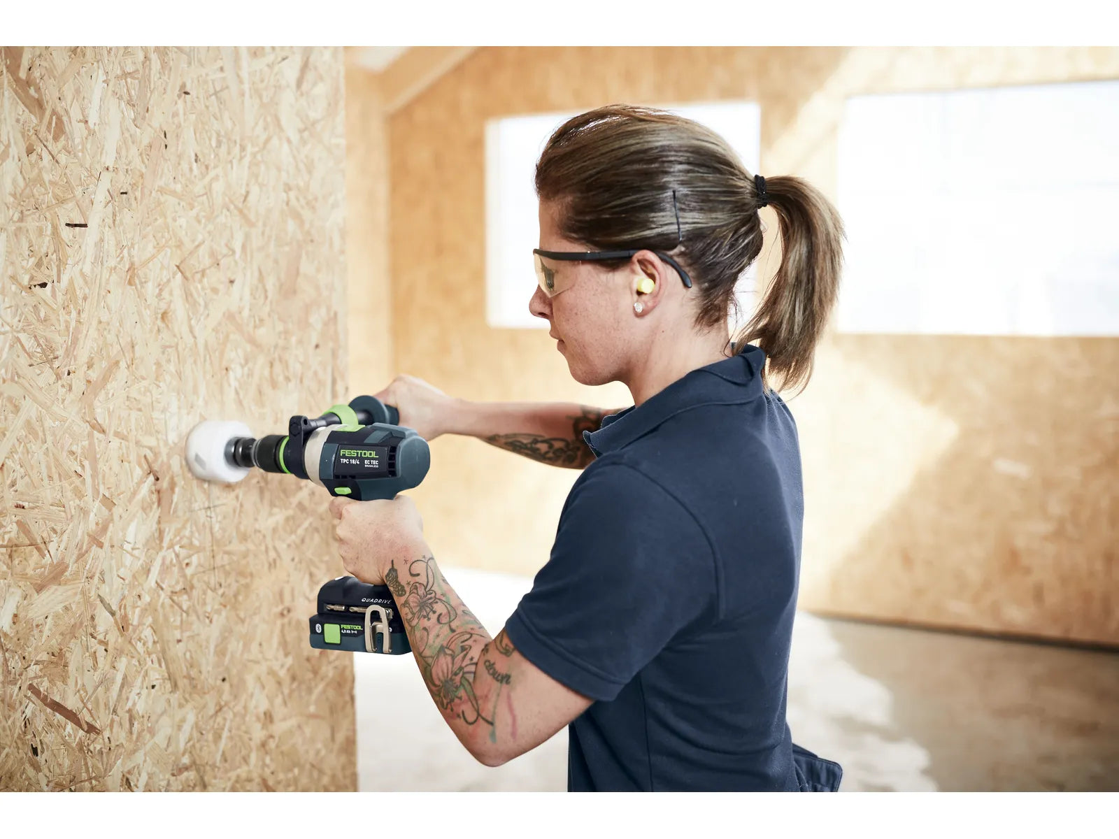 Ensemble de Visseuse et Perceuse Festool TID 18 5,0/4,0-Set TPC 18/4 - Puissance et Endurance Inégalées - Image 4