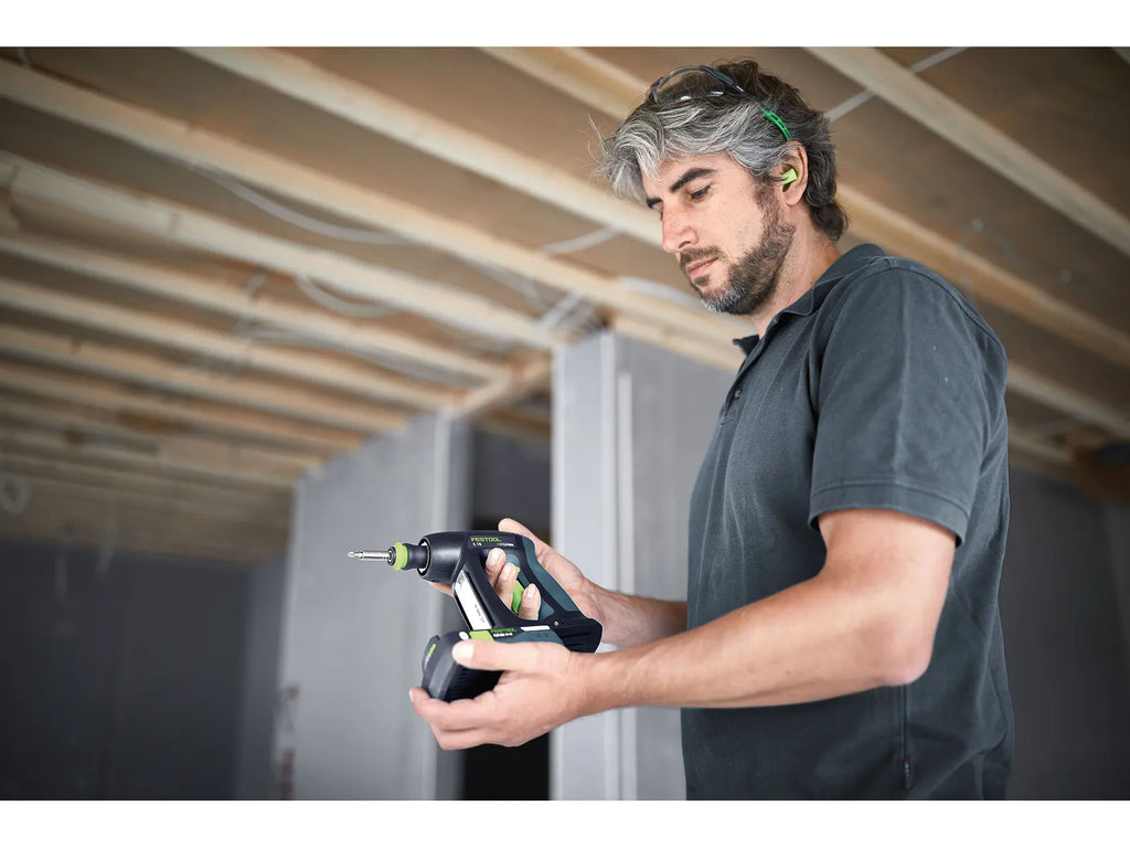 Perceuse sans fil Festool C 18, N° de modèle 576434, avec système de changement rapide CENTROTEC et moteur EC-TEC sans entretien - Image 1
