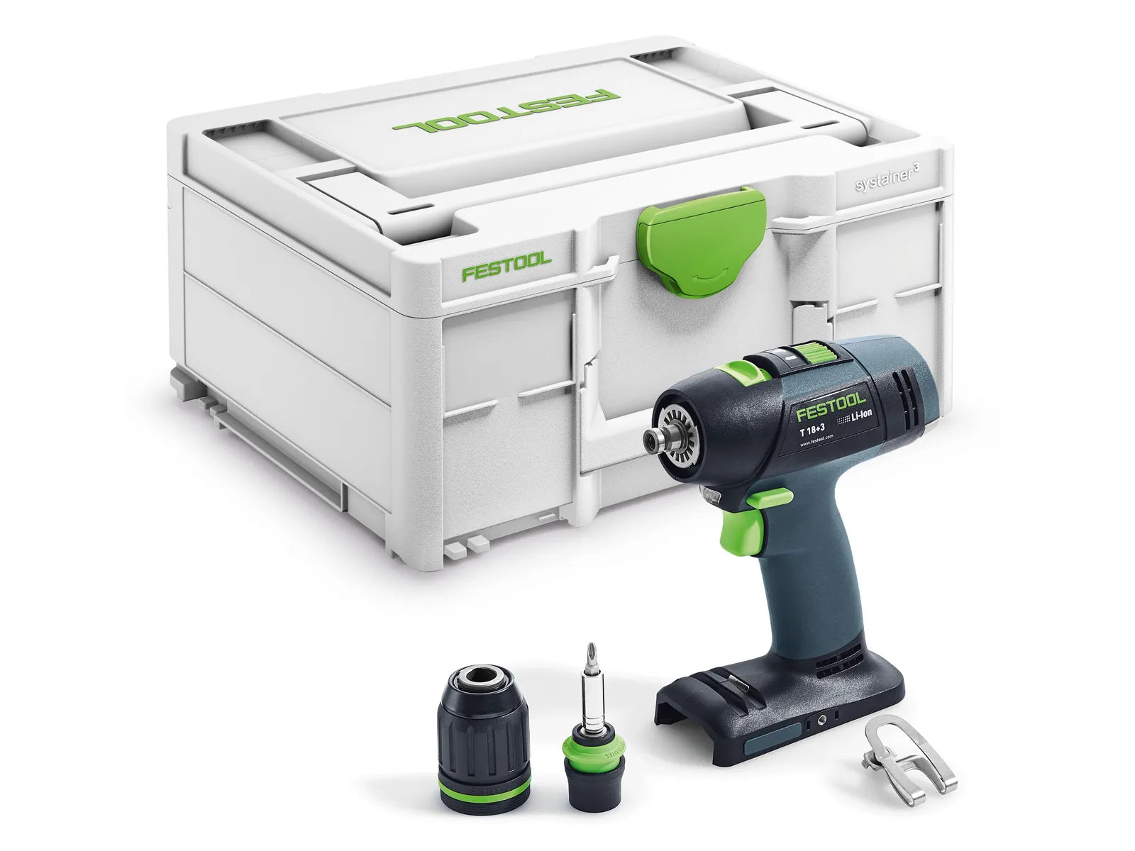 Festool T 18+3 576448 - Perceuse-visseuse sans fil avec système de changement rapide CENTROTEC - Image 4