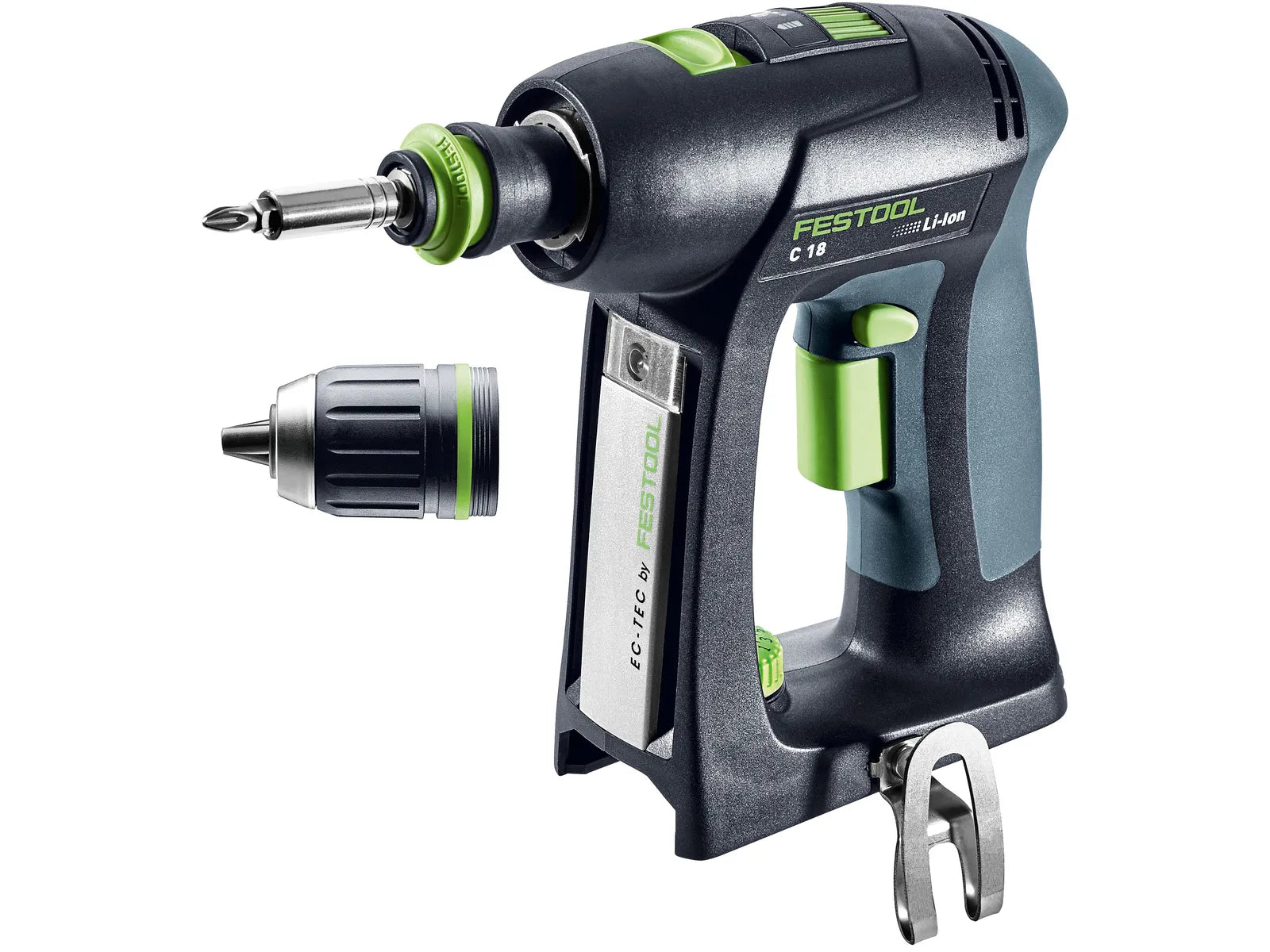 Perceuse sans fil Festool C 18, N° de modèle 576434, avec système de changement rapide CENTROTEC et moteur EC-TEC sans entretien - Image 5