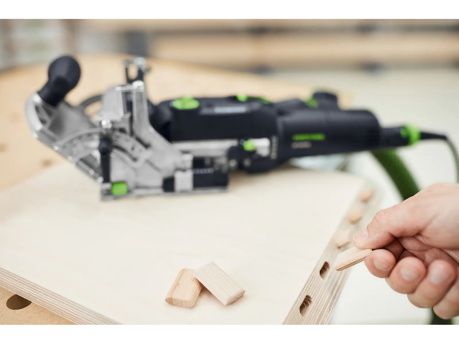 Festool DF 500 R - Machine d'assemblage DOMINO avec système unique de fraisage pendulaire - Image 5