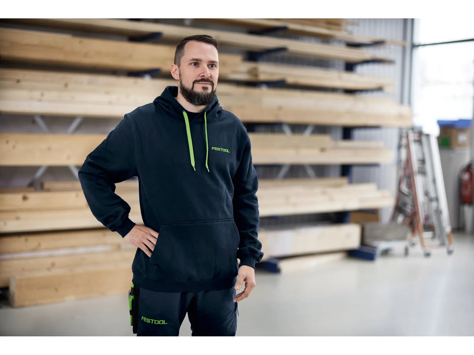 Sweat à Capuche Unisexe HO-FT2 XS 577752 - Confortable et Élégant pour les Vrais Fans de Festool - Image 1