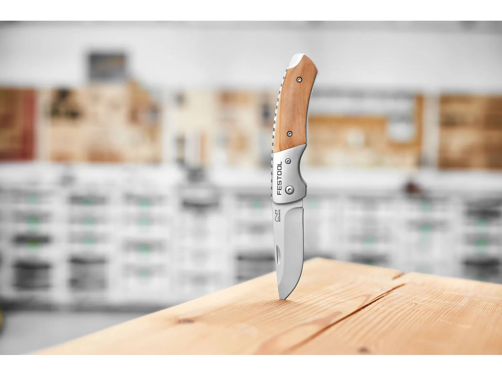Couteau de Travail Festool KN-FT1 en Style RICHARTZ avec Verrouillage de Sécurité - Image 2