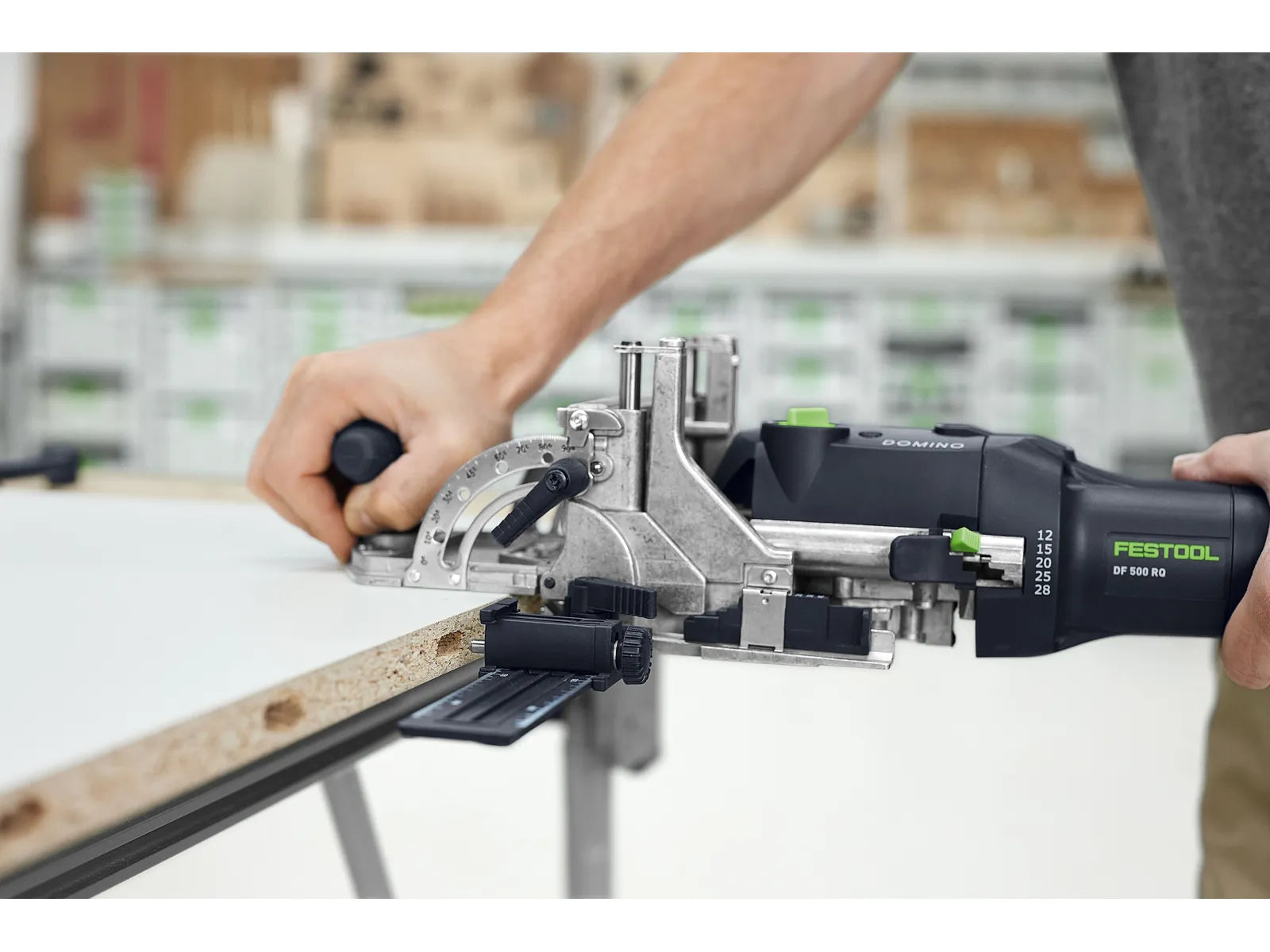 Festool DF 500 R - Machine d'assemblage DOMINO avec système unique de fraisage pendulaire - Image 9
