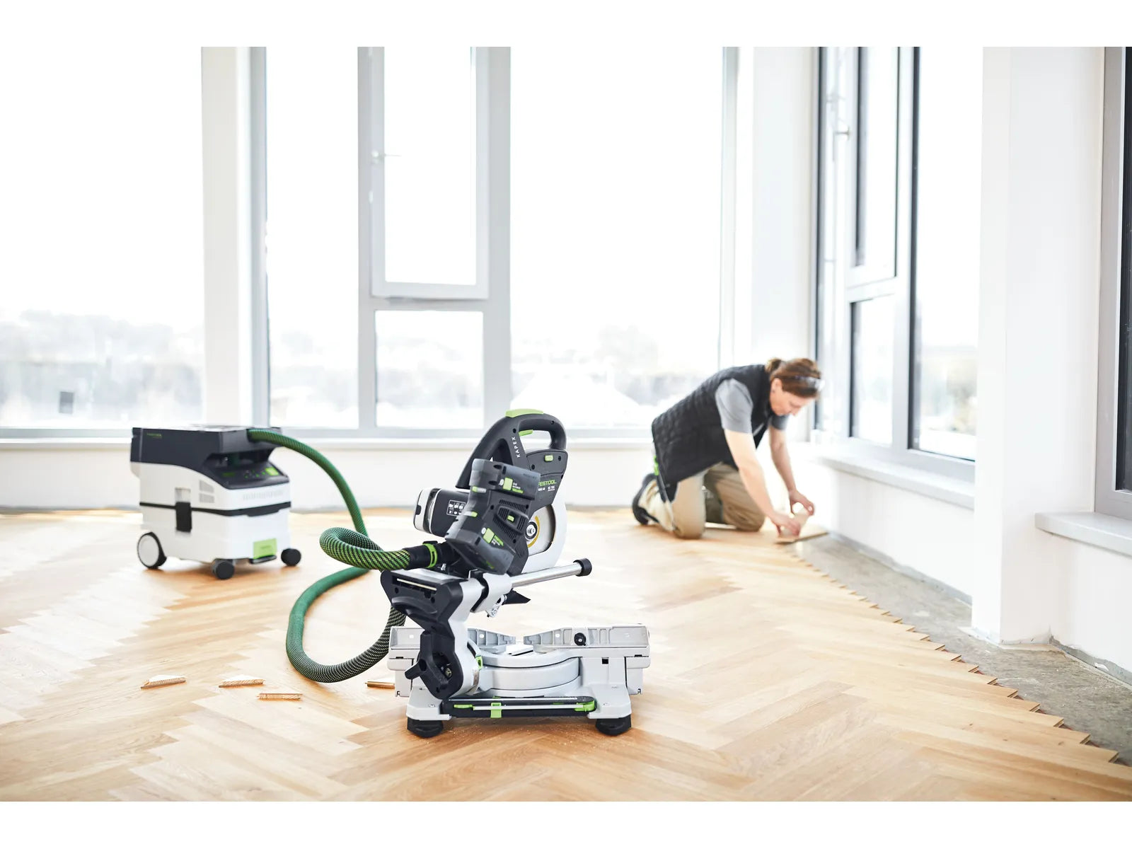 Aspirateur mobile sans fil CLEANTEC CTLC MINI I - Festool 577065 - Puissant et compact pour une santé optimale - Image 4