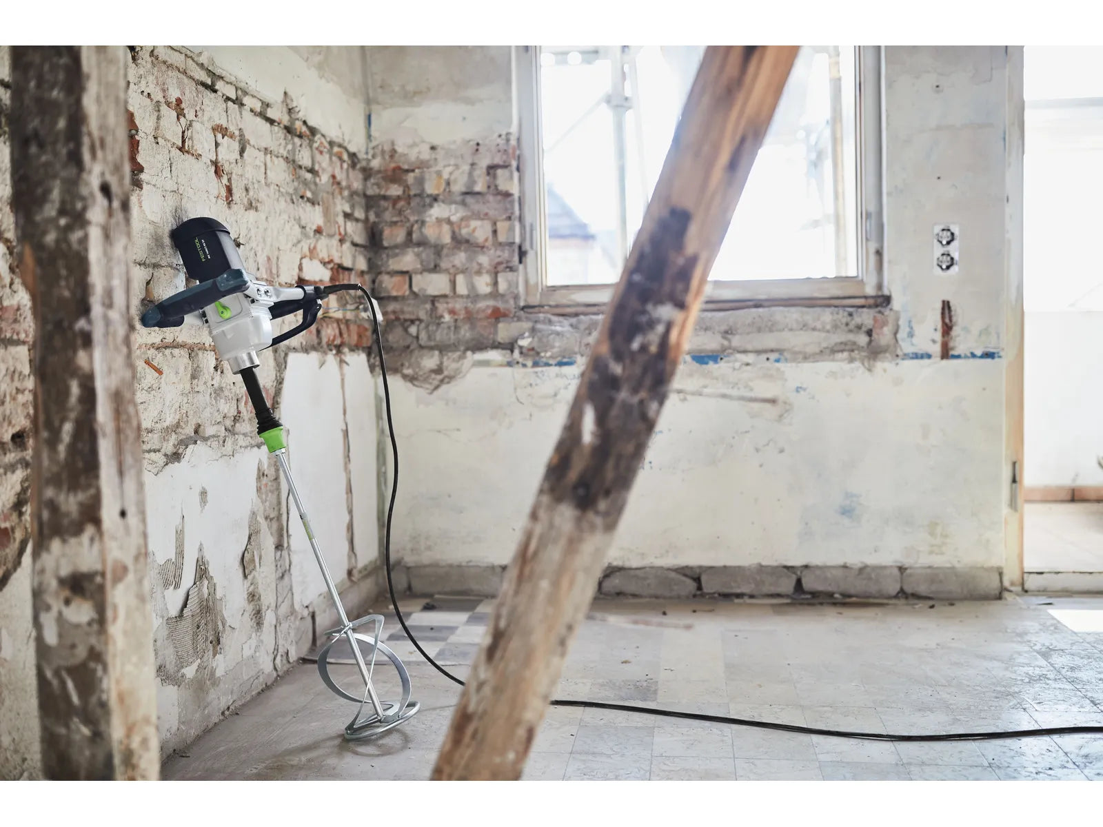 Mélangeur Festool MX 1600/2 RE EF HS3R avec Extraction de Poussière et Réglage ErgoFix - Image 1