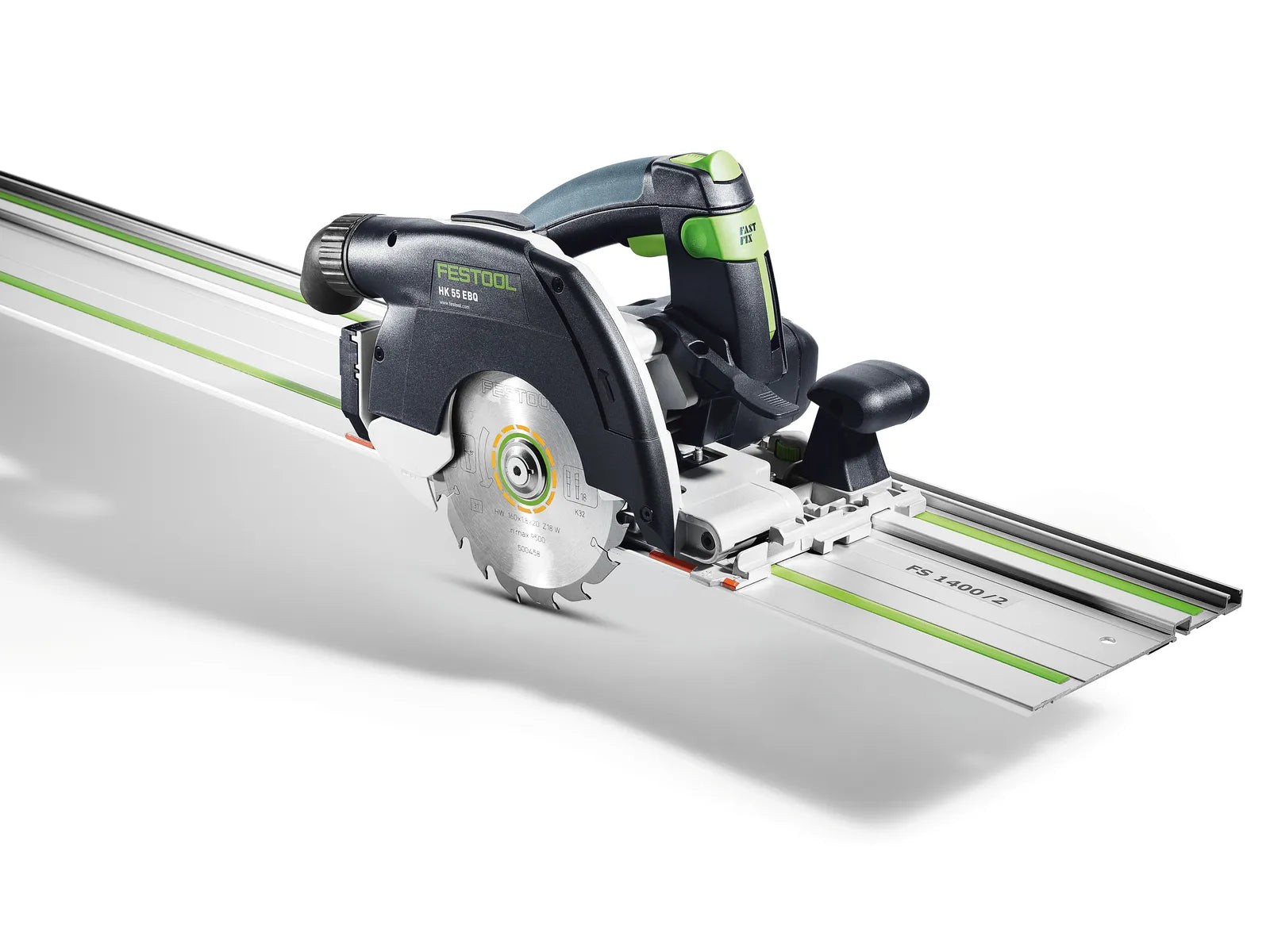 Scie Circulaire Portable HK 55 de Festool avec Guide de Coupe Transversale FSK - Numéro de Modèle 576121 - Image 9