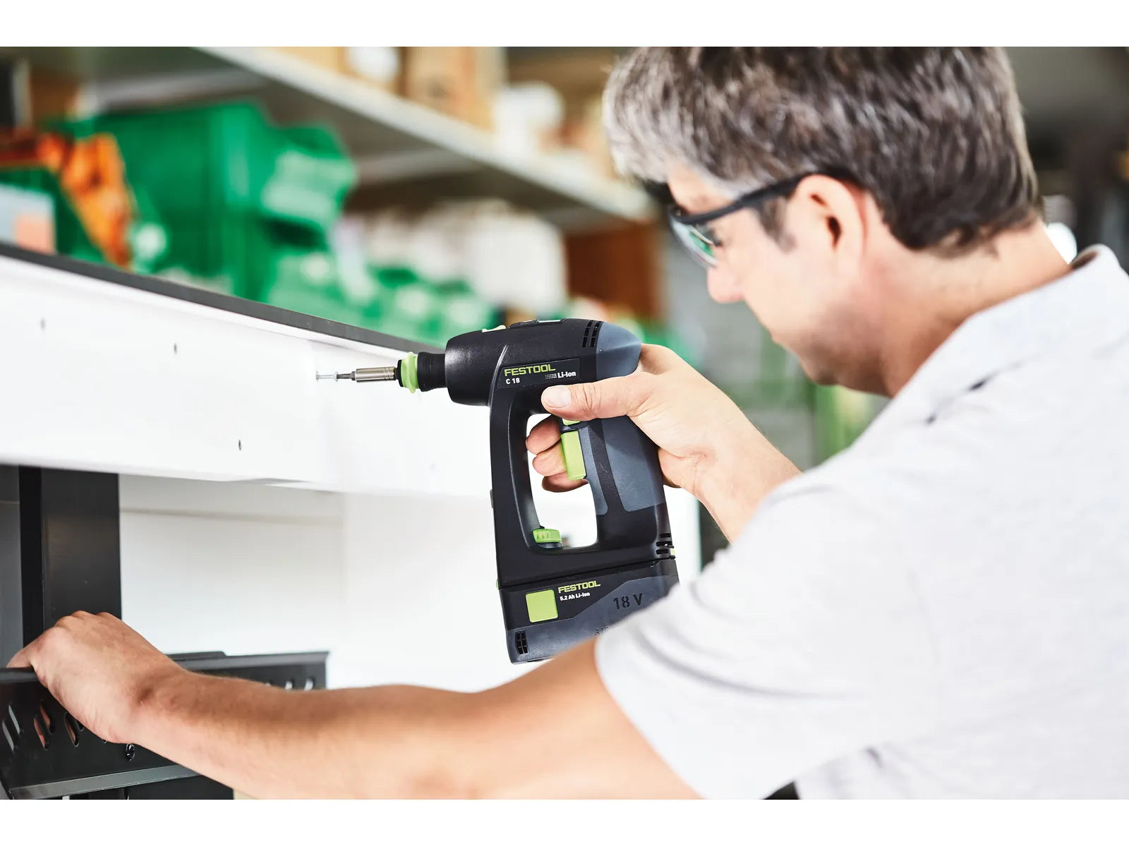 Perceuse-visseuse sans fil Festool C 18 avec système de changement rapide CENTROTEC - Numéro de modèle 576434 - Image 7