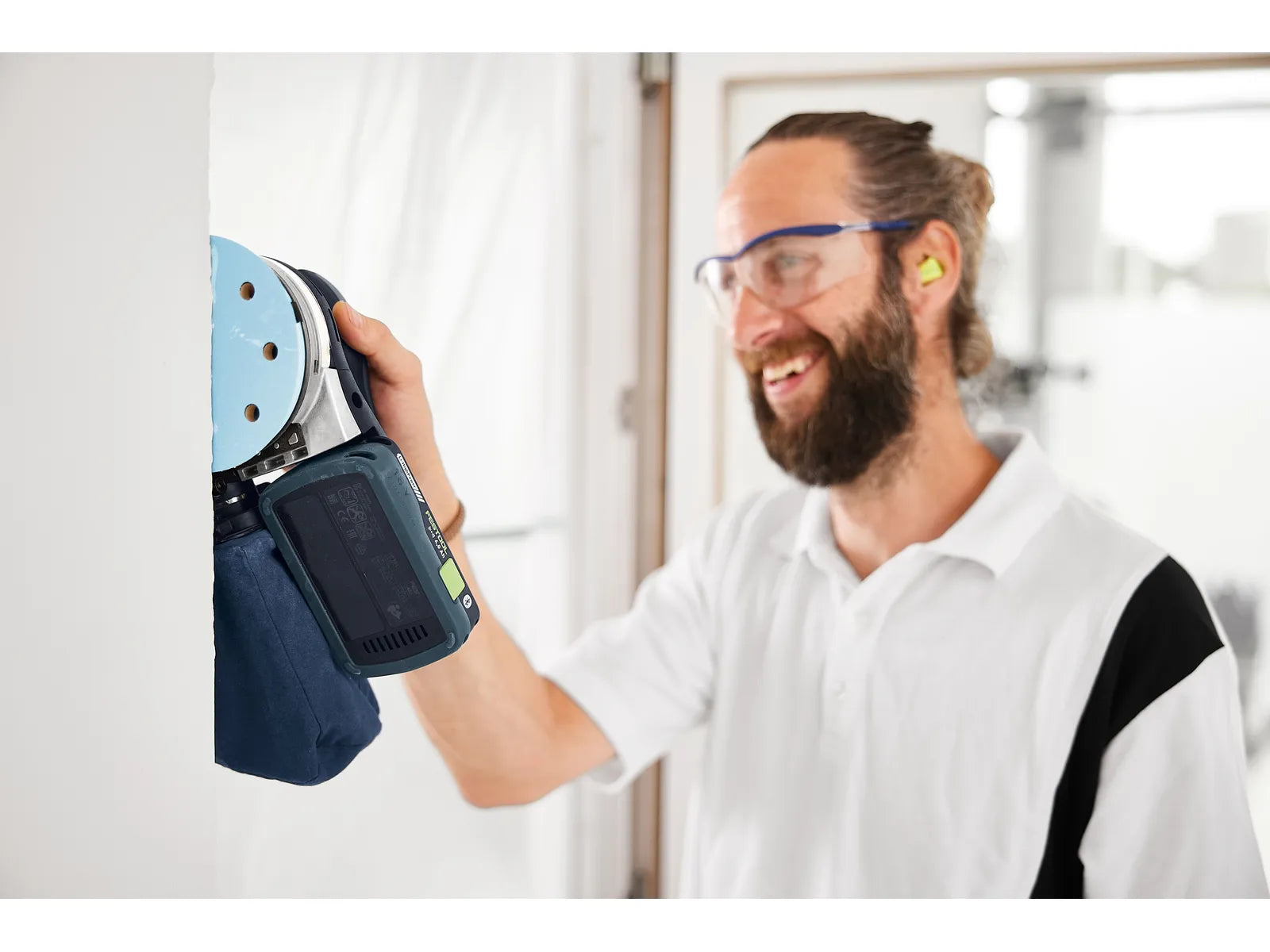 Ponceuse excentrique sans fil ETSC 2 125 de Festool avec éclairage LED intégré - Image 10