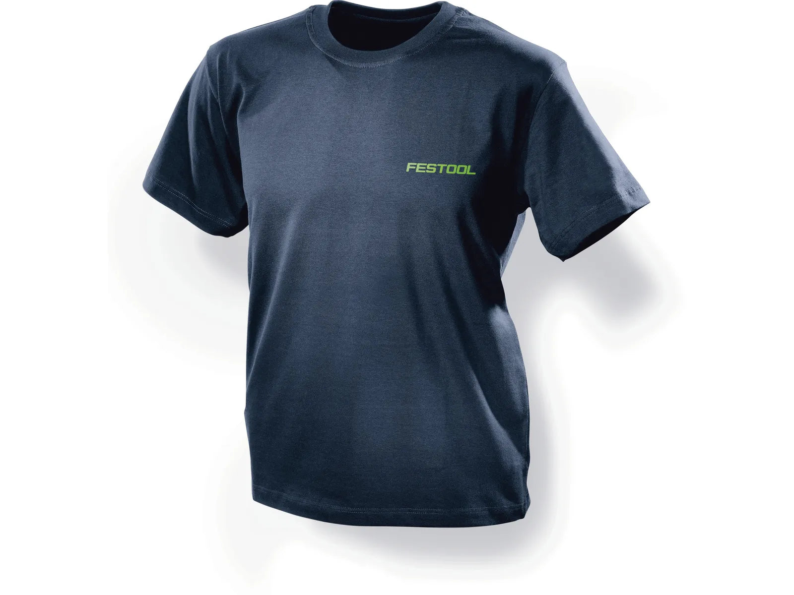 T-Shirt Unisexe Léger SH-FT2 S de Festool, 95% Coton, 5% Élasthanne, Bleu Foncé/Vert - Image 3