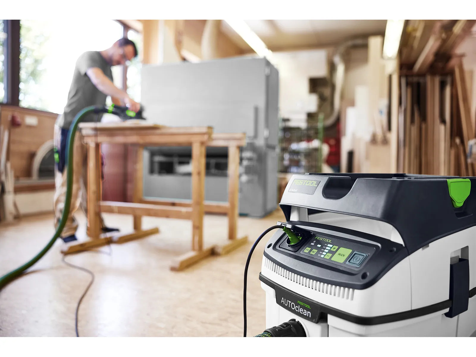 Festool Aspirateur Mobile CLEANTEC CTM 36 EI AC avec Interface Bluetooth® et Fonction AUTOCLEAN, Numéro de Modèle: 577856 - Image 3