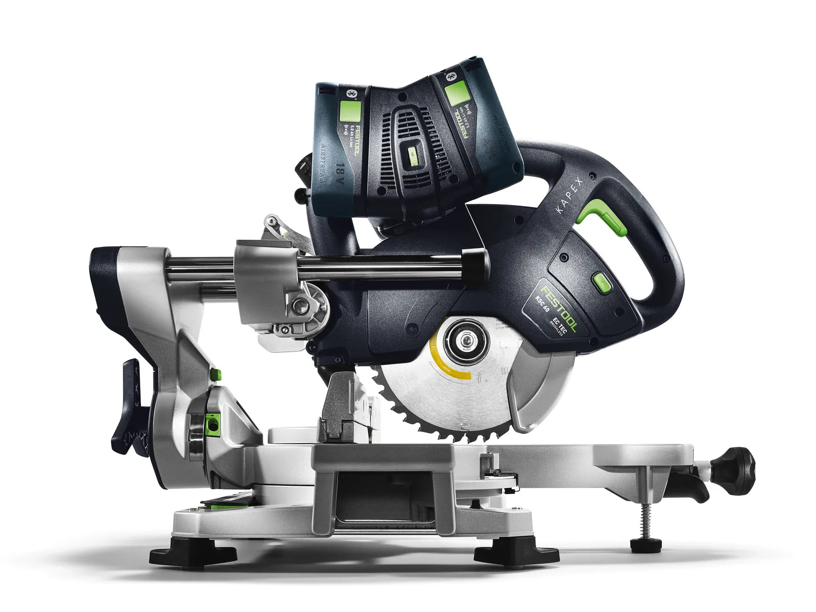Scie à onglets radiale sans fil KAPEX KSC 60 Festool - Référence 577775 - Image 2