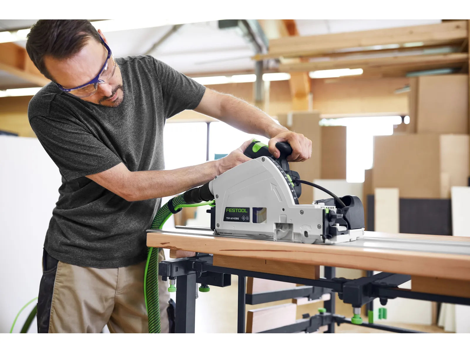 Scie Plongeante Festool TSV 60 K avec Fonction de Rainurage - 576730 - Image 2