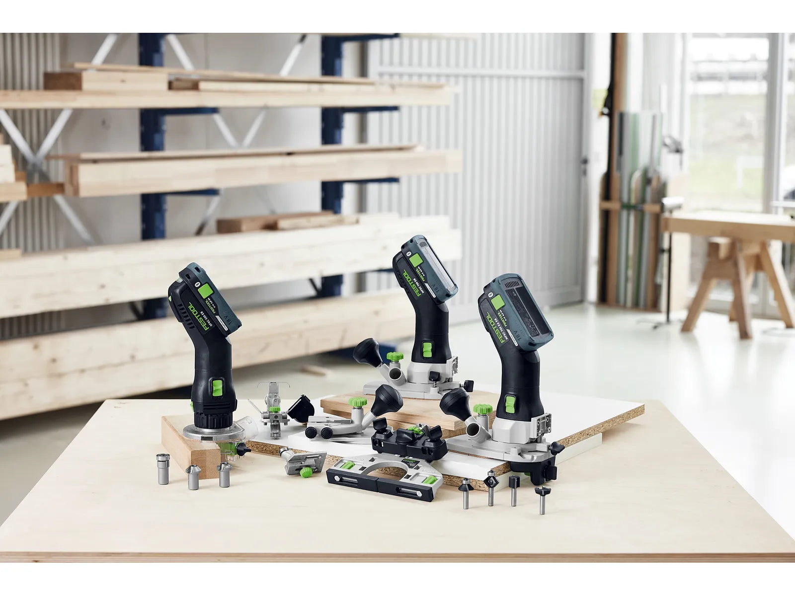 Festool MFKC 700 EB-Basic - Défonceuse d'arrête sans fil avec interface innovante - Image 5