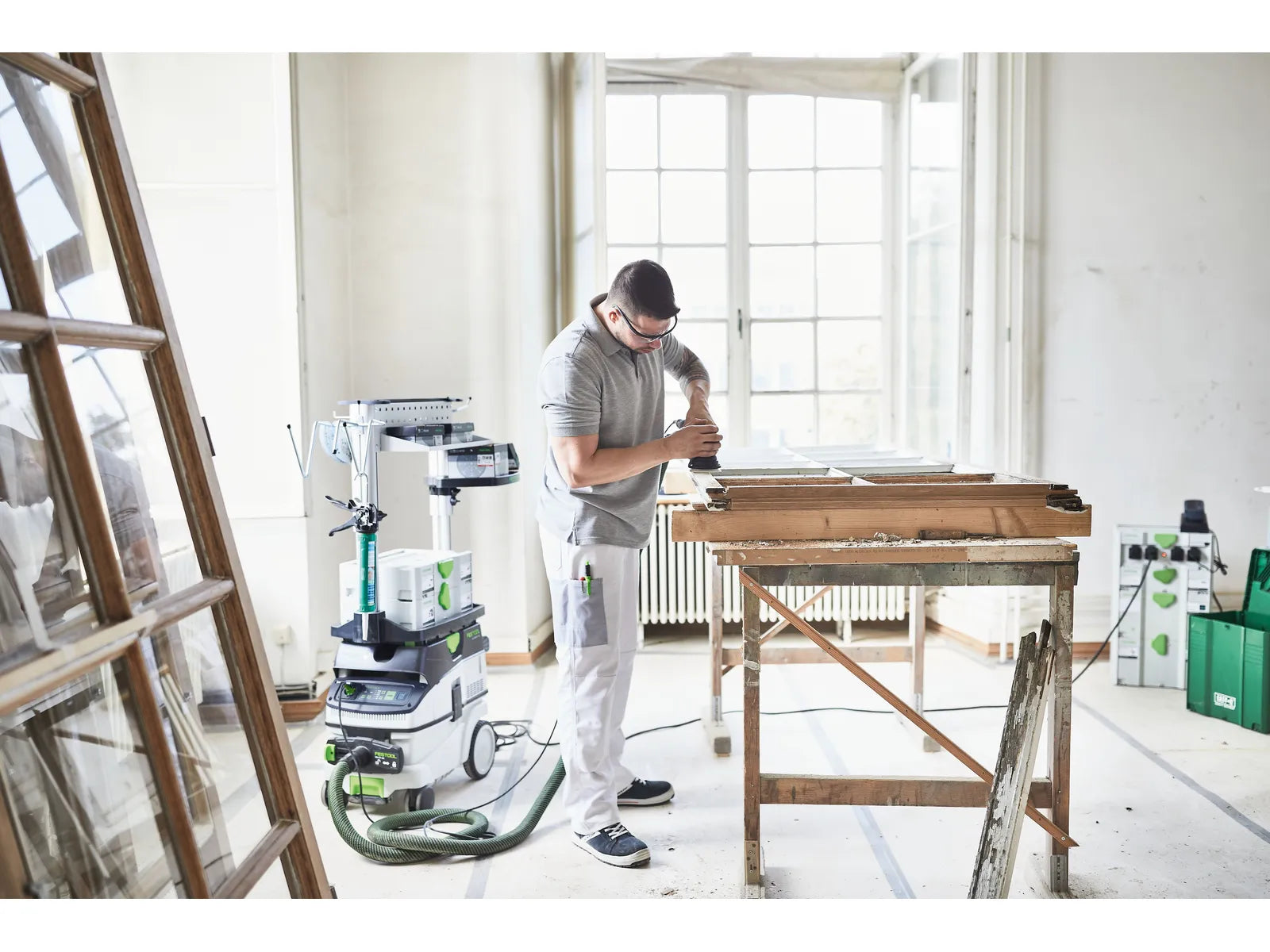 Extracteur de Poussière Mobile Festool CLEANTEC CTM 26 EI AC - Numéro de Modèle 577851 - Image 2