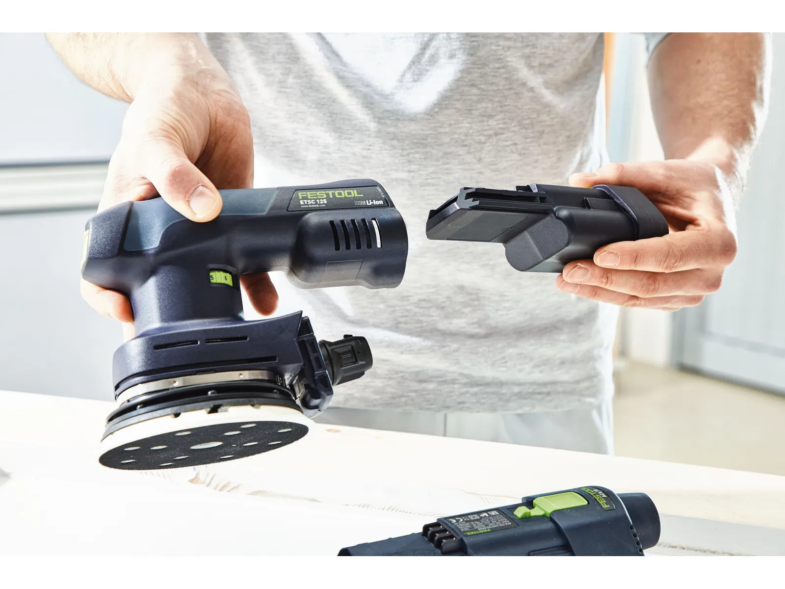 Ponceuse Excentrique Sans Fil Festool ETSC 125 - Numéro de Modèle 576370 - Image 7