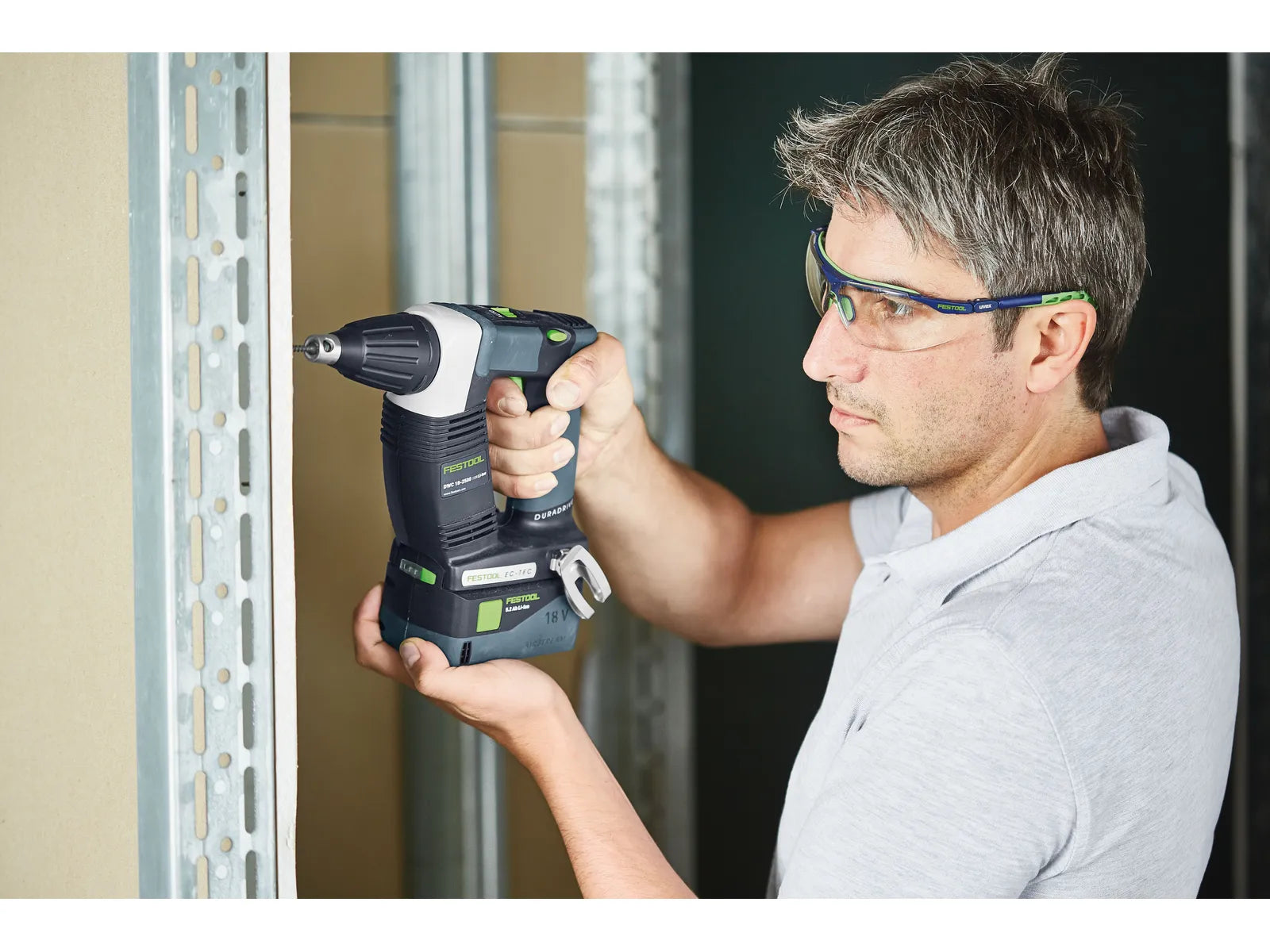 Visseuse sans fil pour construction DWC 18-2500 de Festool - Robuste et Durable avec Moteur EC sans Entretien - Image 3
