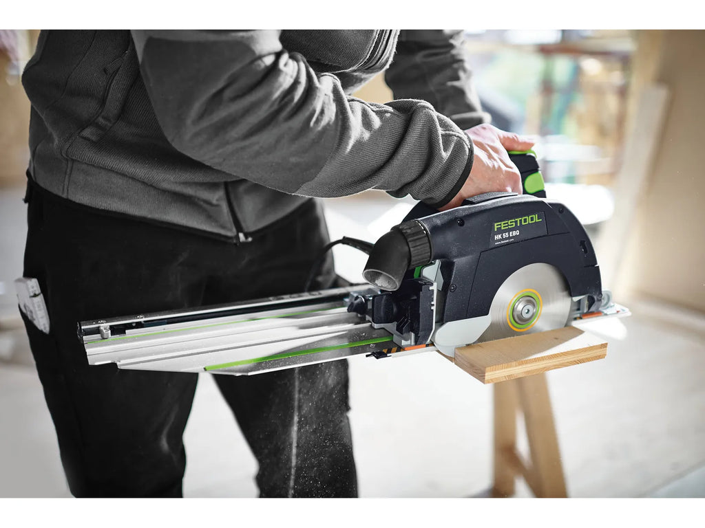 Scie Circulaire Portable HK 55 de Festool avec Guide de Coupe Transversale FSK - Numéro de Modèle 576121 - Image 7