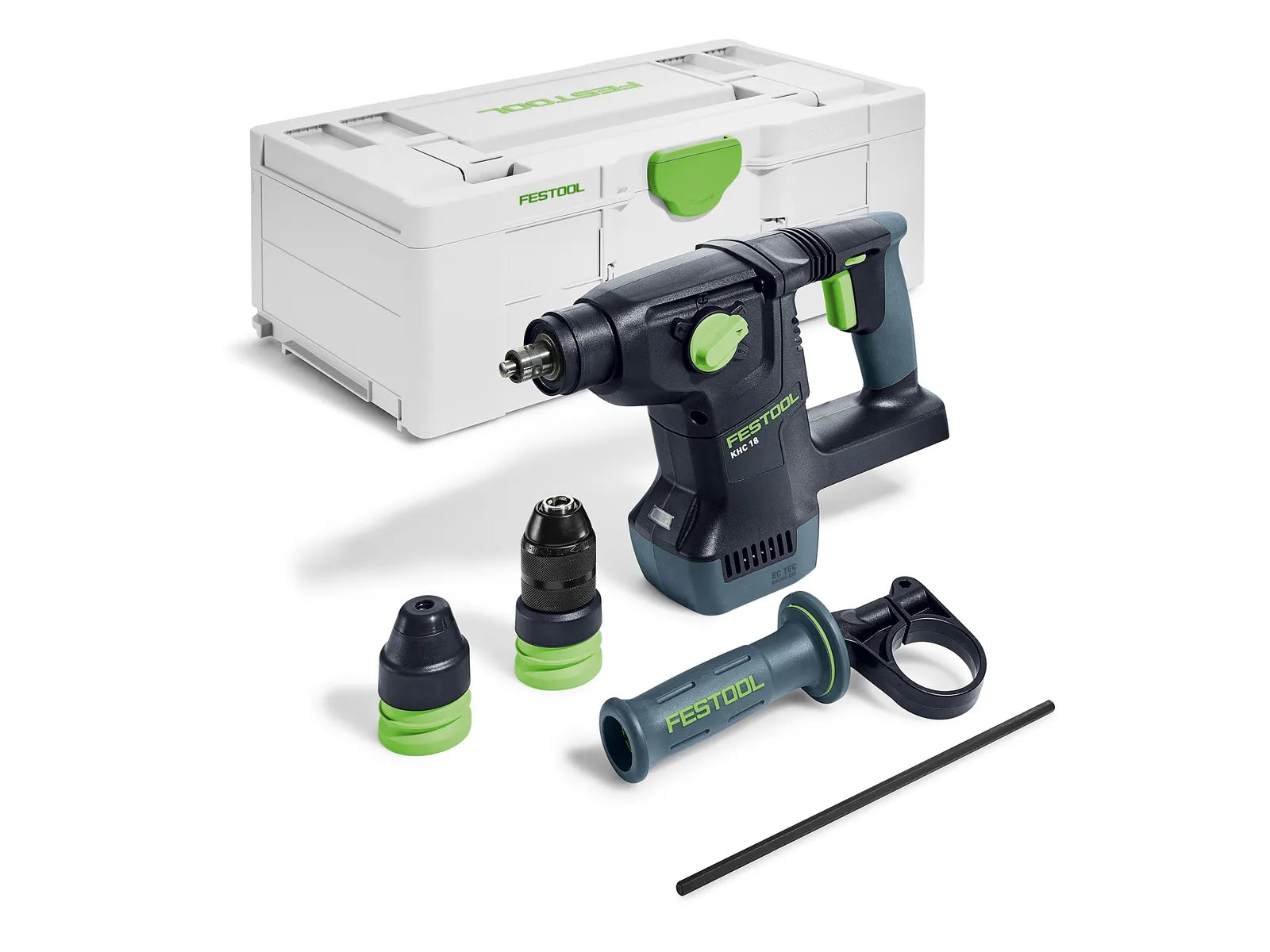 Perceuse à Percussion Sans Fil Festool KHC 18 (577447) - Puissante et Polyvalente avec Moteur EC-TEC sans Balais - Image 4