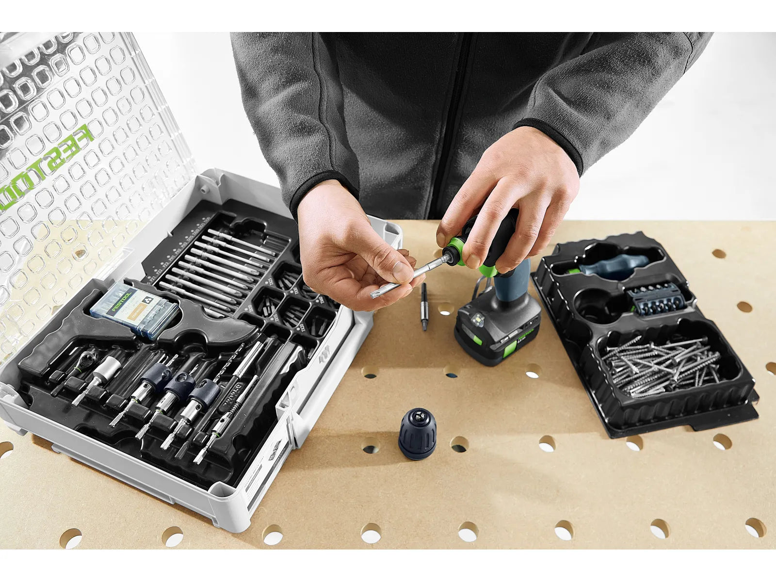 Festool TXS 12 576873 - Perceuse-visseuse sans fil compacte et puissante avec interface FastFix - Image 8