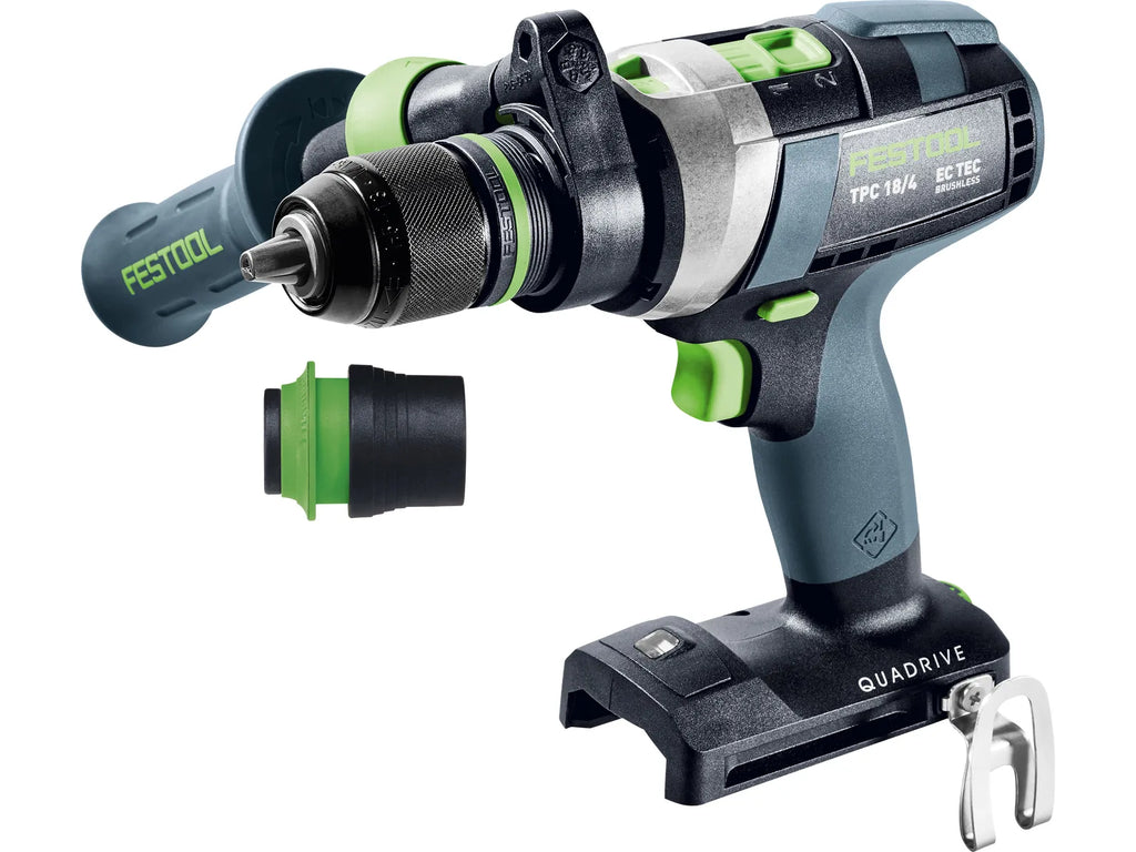 Festool TPC 18/4 - Perceuse à percussion sans fil QUADRIVE puissante et polyvalente - Image 9