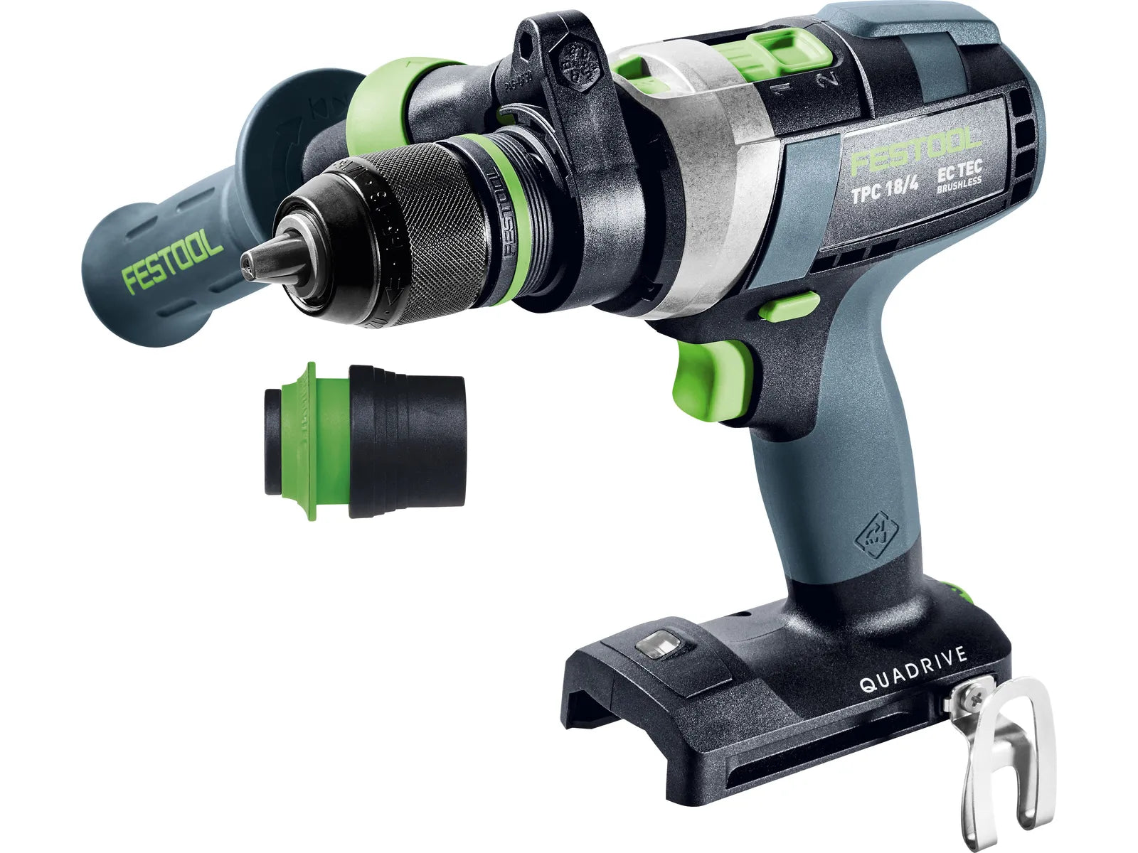 Festool TPC 18/4 - Perceuse à percussion sans fil QUADRIVE puissante et polyvalente - Image 9