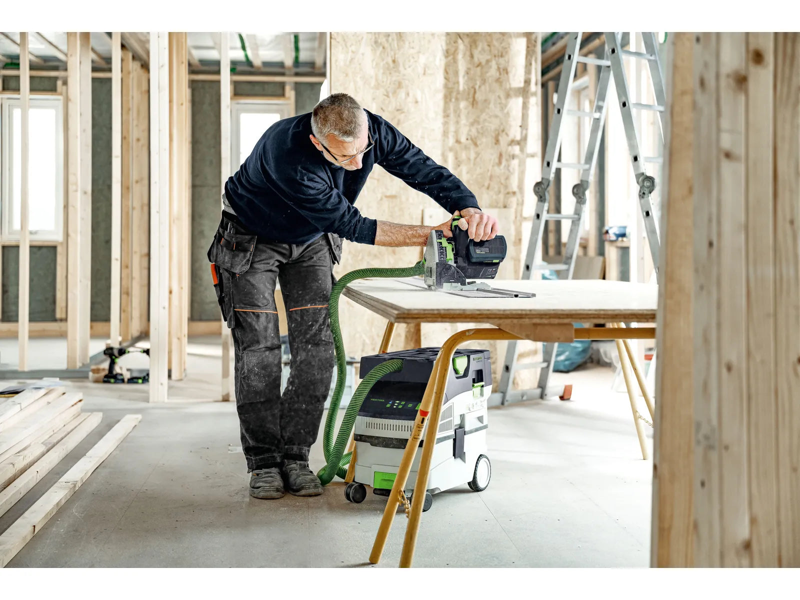 Aspirateur mobile sans fil CLEANTEC CTLC MINI I - Festool 577065 - Puissant et compact pour une santé optimale - Image 7
