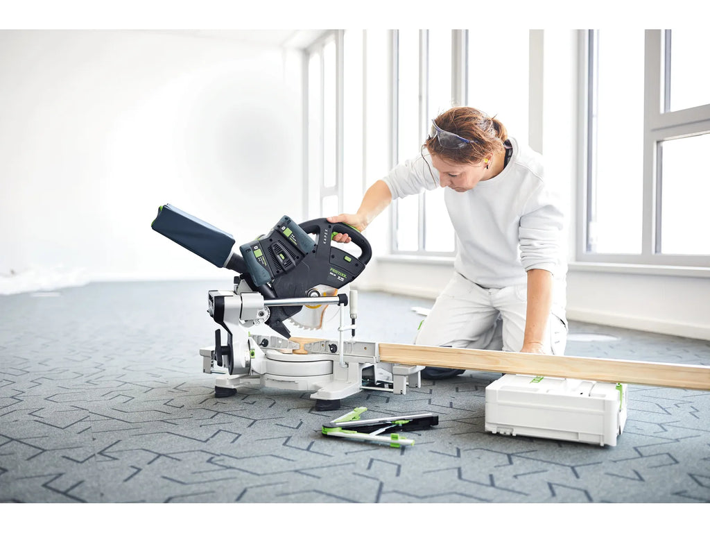 Scie à onglets radiale sans fil KAPEX KSC 60 Festool - Référence 577775 - Image 1