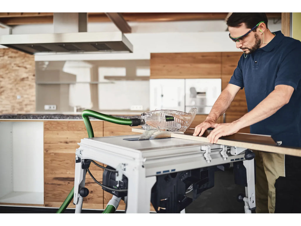 Scie sur Table Festool TKS 80 N°575781 - Sécurité Optimisée et Travail Sans Poussière - Image 6
