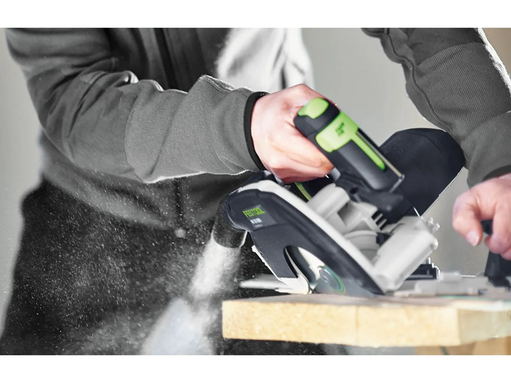 Scie Circulaire Portable HK 55 de Festool avec Guide de Coupe Transversale FSK - Numéro de Modèle 576121 - Image 4