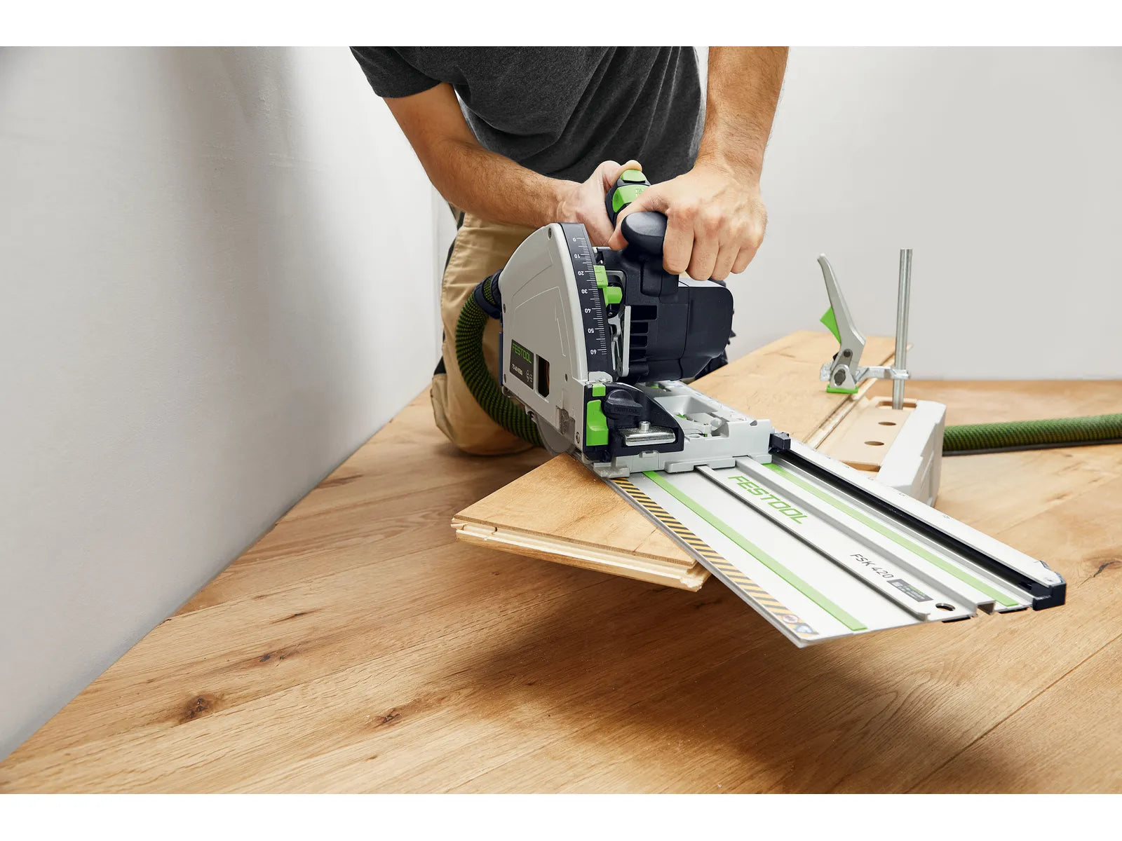 Scie Plongeante Festool TS 60 K 576721 - Profondeur de Coupe de 60 mm, Moteur EC-TEC, Système Anti-Rebond - Image 9