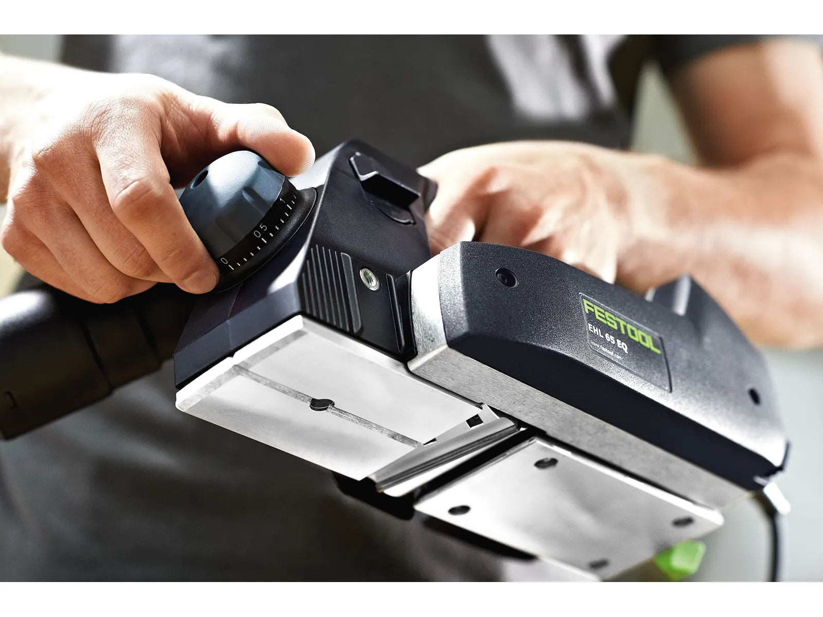 Rabot Électrique Léger et Puissant Festool EHL 65 EQ-Plus 576247 avec Réglage de Profondeur - Image 7