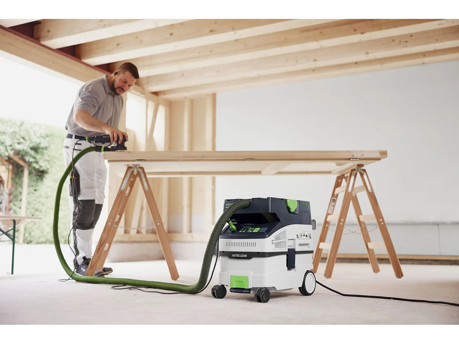 Extracteur de Poussière Mobile Festool CTL MIDI I AC - 578545 avec Technologie AUTOCLEAN et Bluetooth® - Image 2