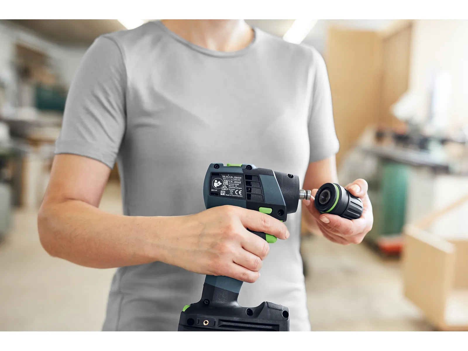 Perceuse-visseuse sans fil Festool TXS 18, N° de modèle 576894, Compacte et Puissante avec Interface FastFix - Image 8